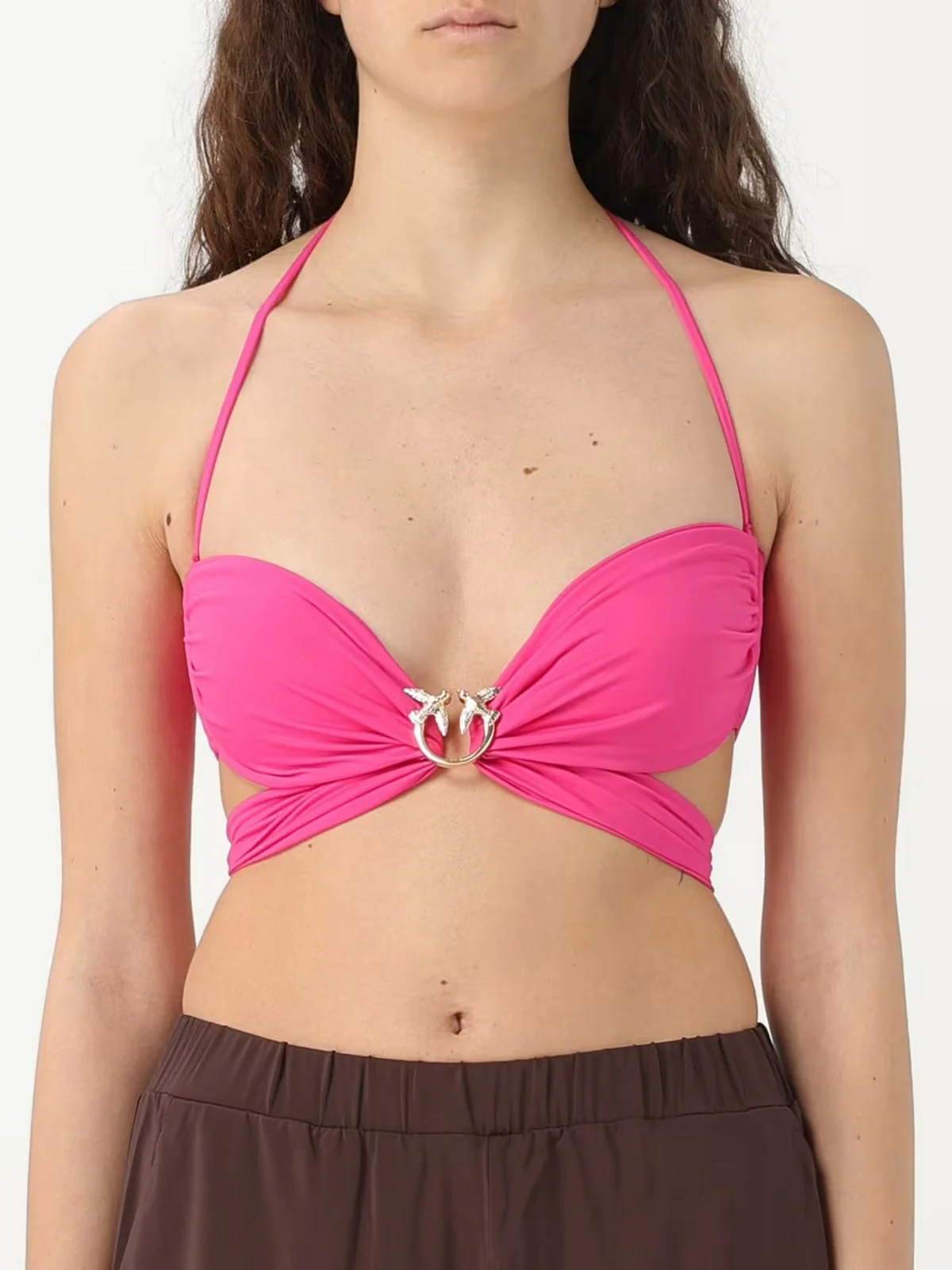 PINKO Costume da bagno Donna  103236-A0S7 N17 Rosa - Image 2