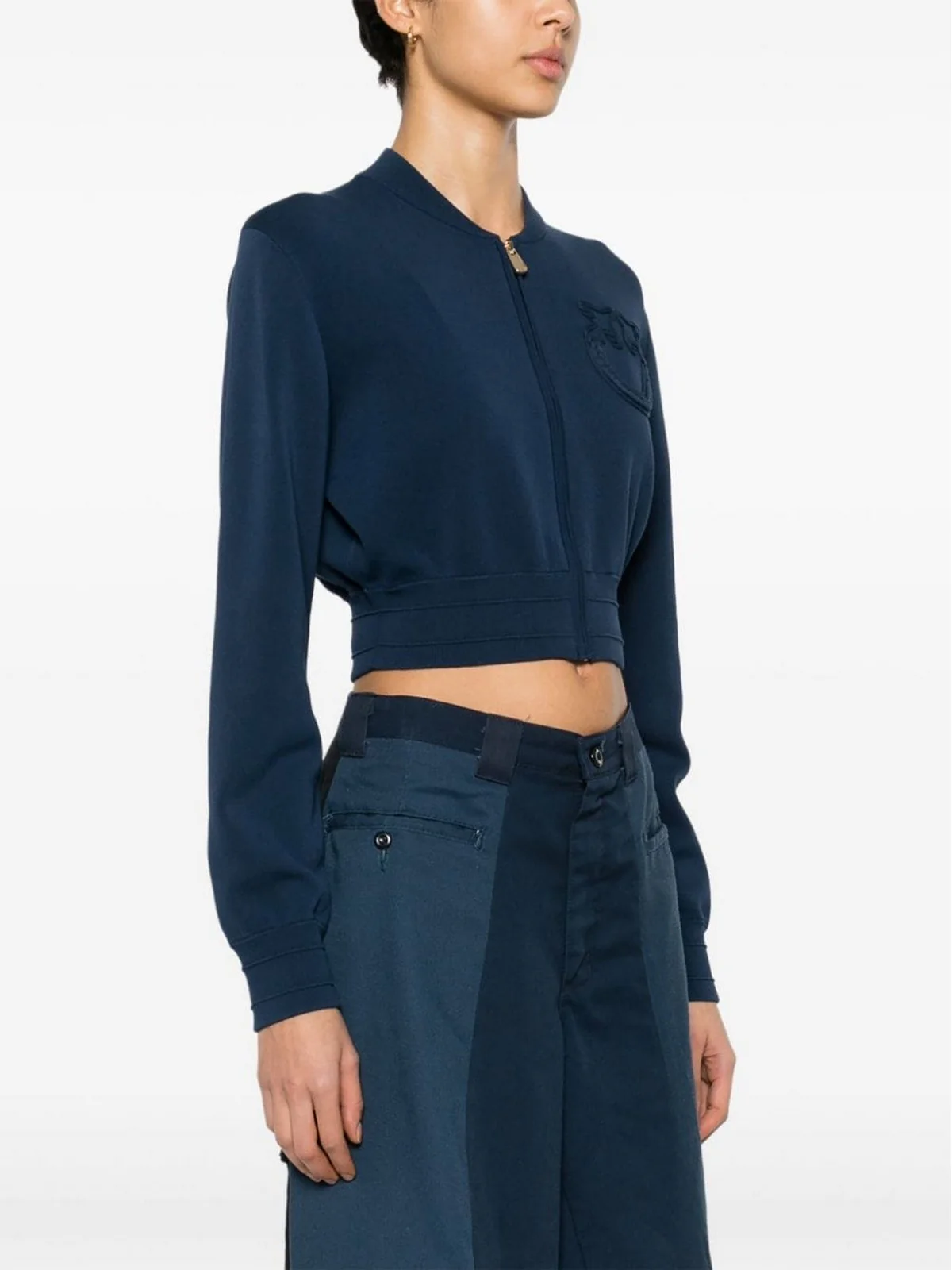 PINKO Felpa Donna  102819-A115 G57 Blu - Image 4