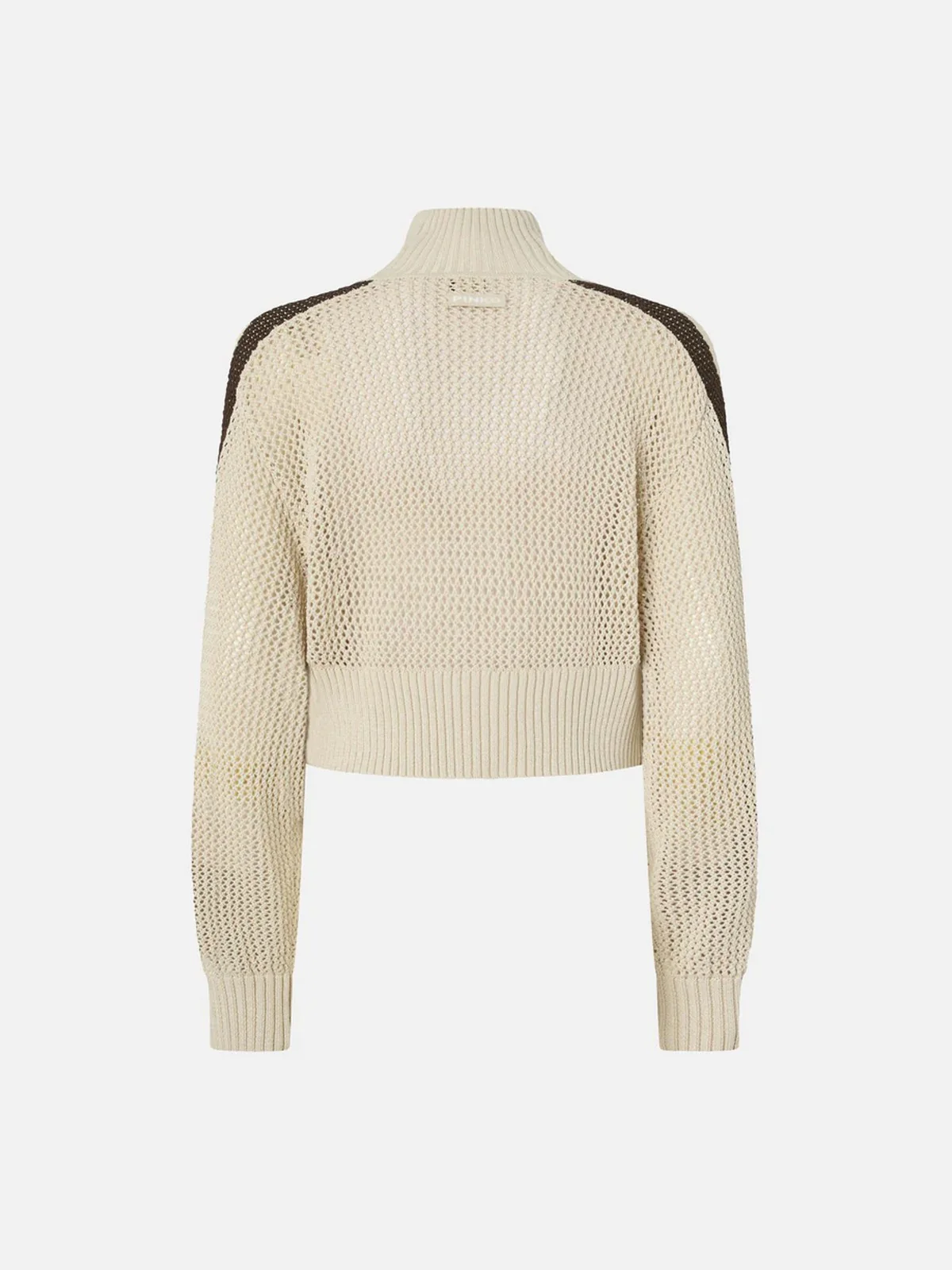 PINKO Felpa Donna SPAZIO FELPA RETE SPORT 106839-A3B4 C44 GRIGIO OSTRICA - Image 2