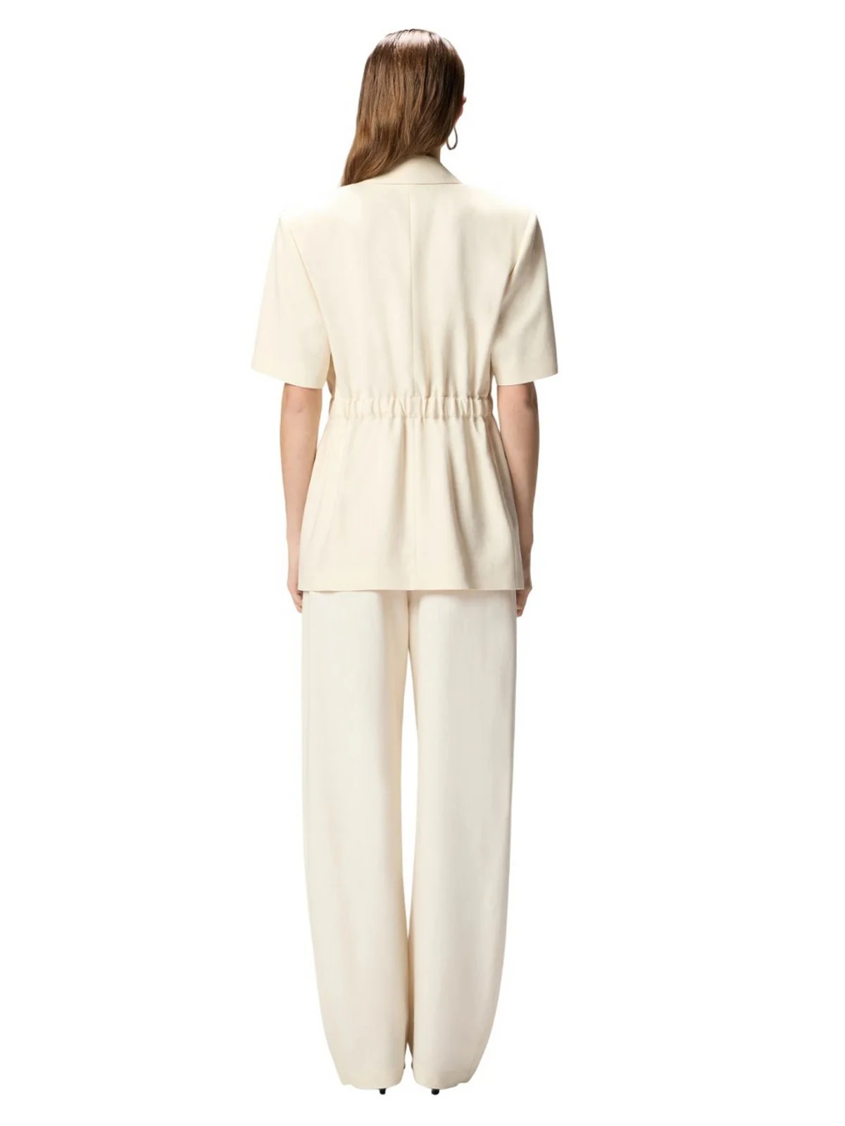 PINKO Giacca Donna ASSAGO GIACCA FRISOTTINO 106912-A2W6 C00 BIANCO CIGNO - Image 4