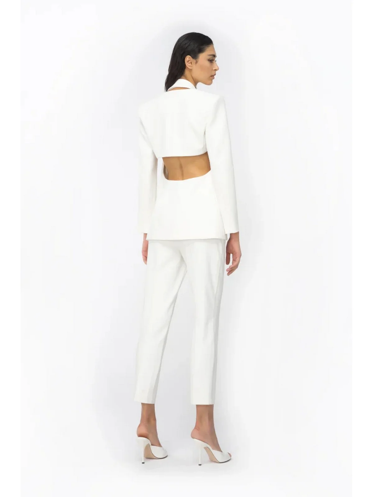 PINKO Giacca Donna Cannubi 103170-A0HC Z05 Bianco - Image 5