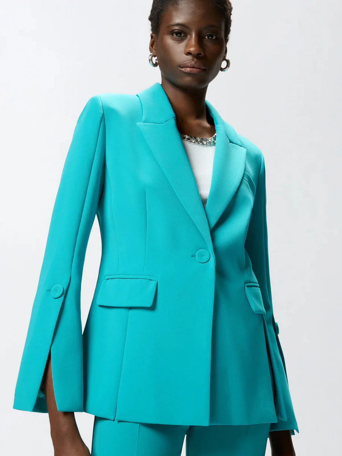 PINKO Giacca Donna CARCIOFO GIACCA 106615-A32Z V76 VERDE MATTONELLA - Image 3
