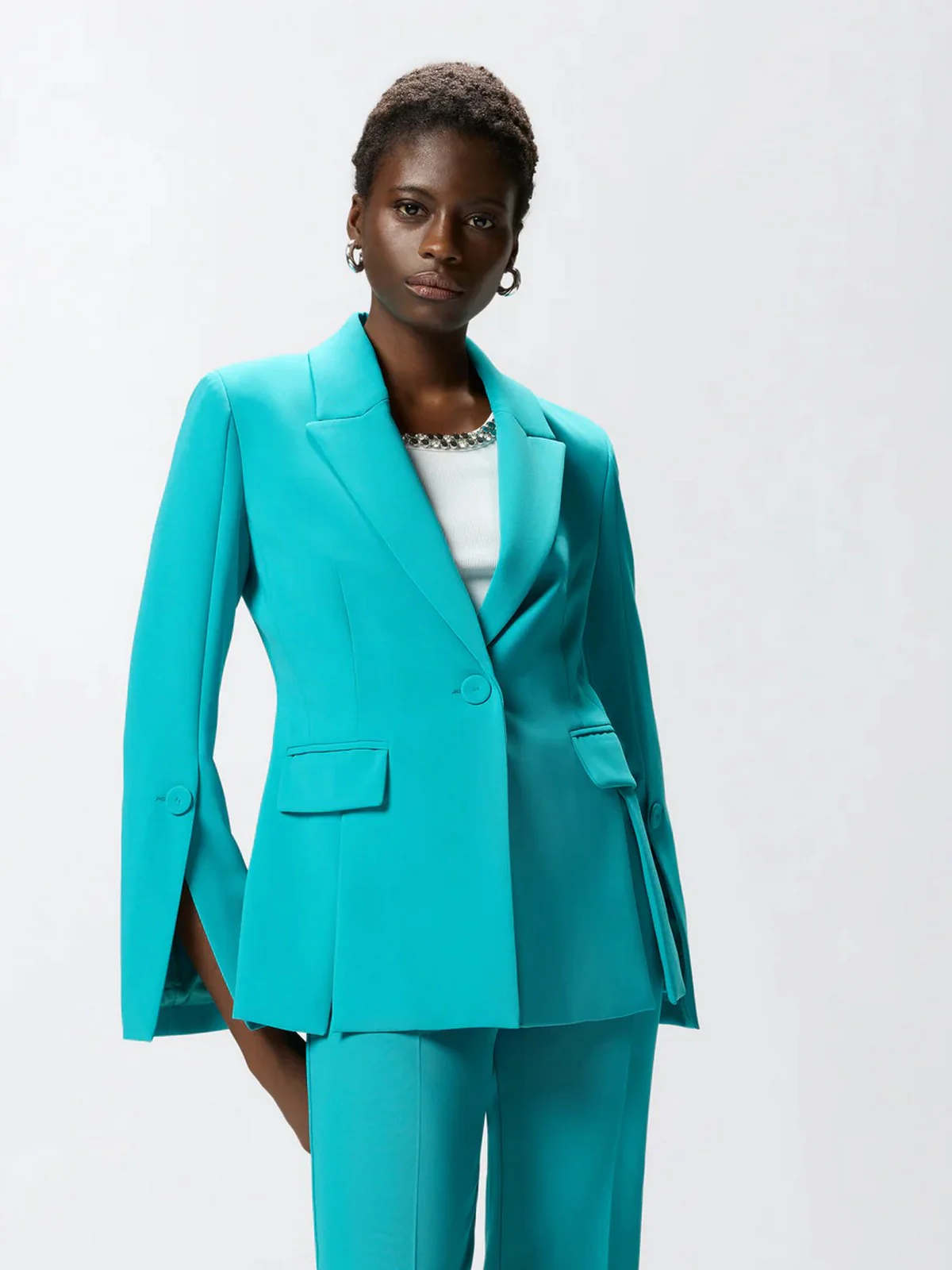 PINKO Giacca Donna CARCIOFO GIACCA 106615-A32Z V76 VERDE MATTONELLA - Image 5