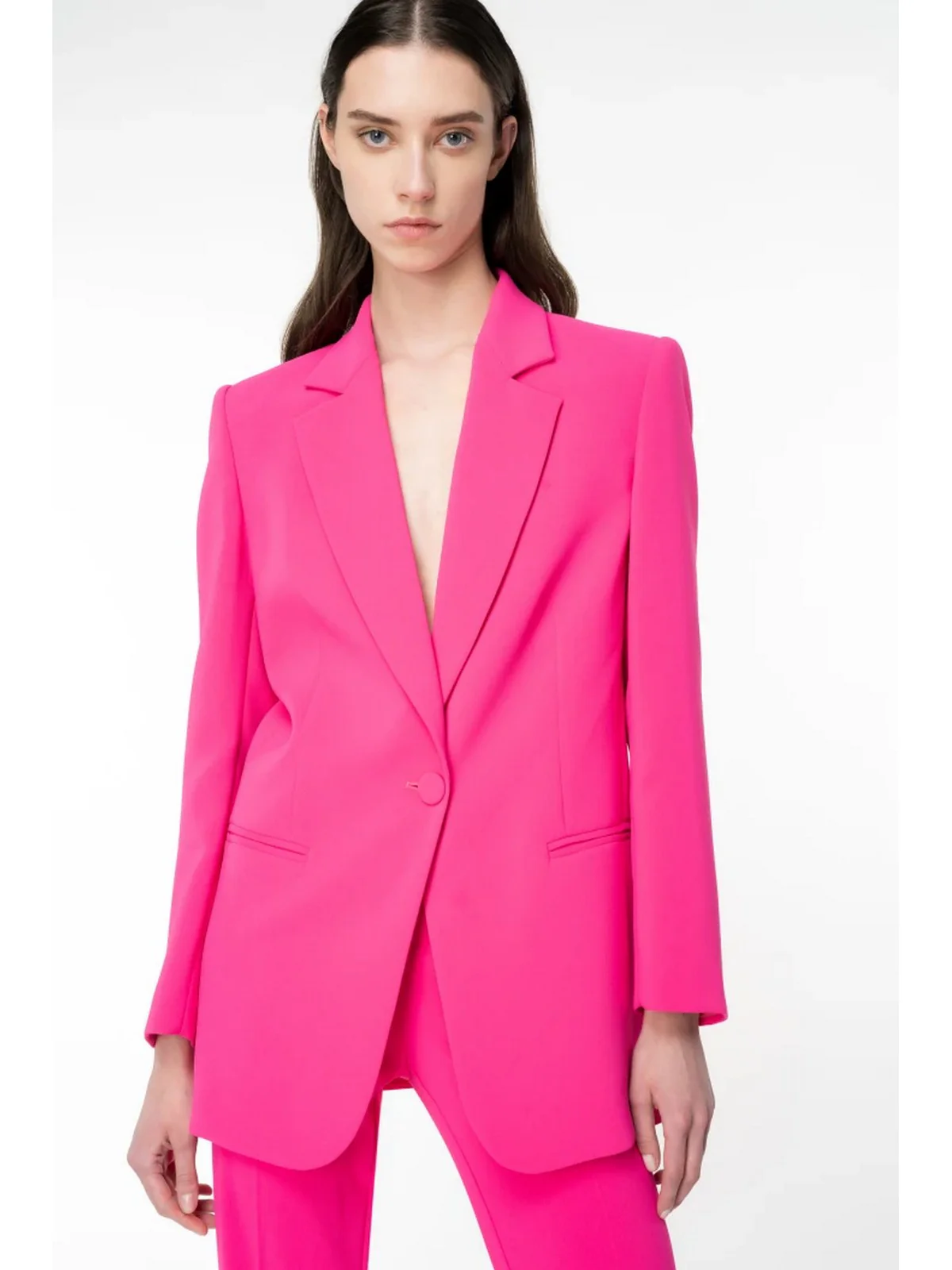PINKO Giacca Donna Esagerata 102858-A1L8 N17 Rosa - Image 3