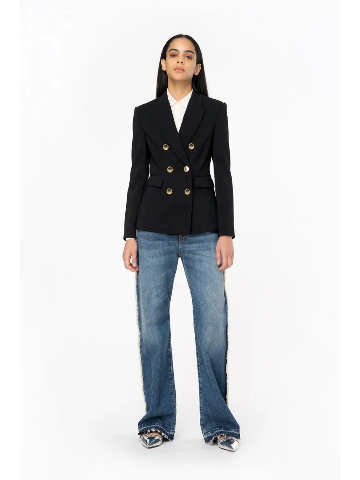 PINKO Giacca Donna Granato 102859-A14I Z99 Nero - Image 3