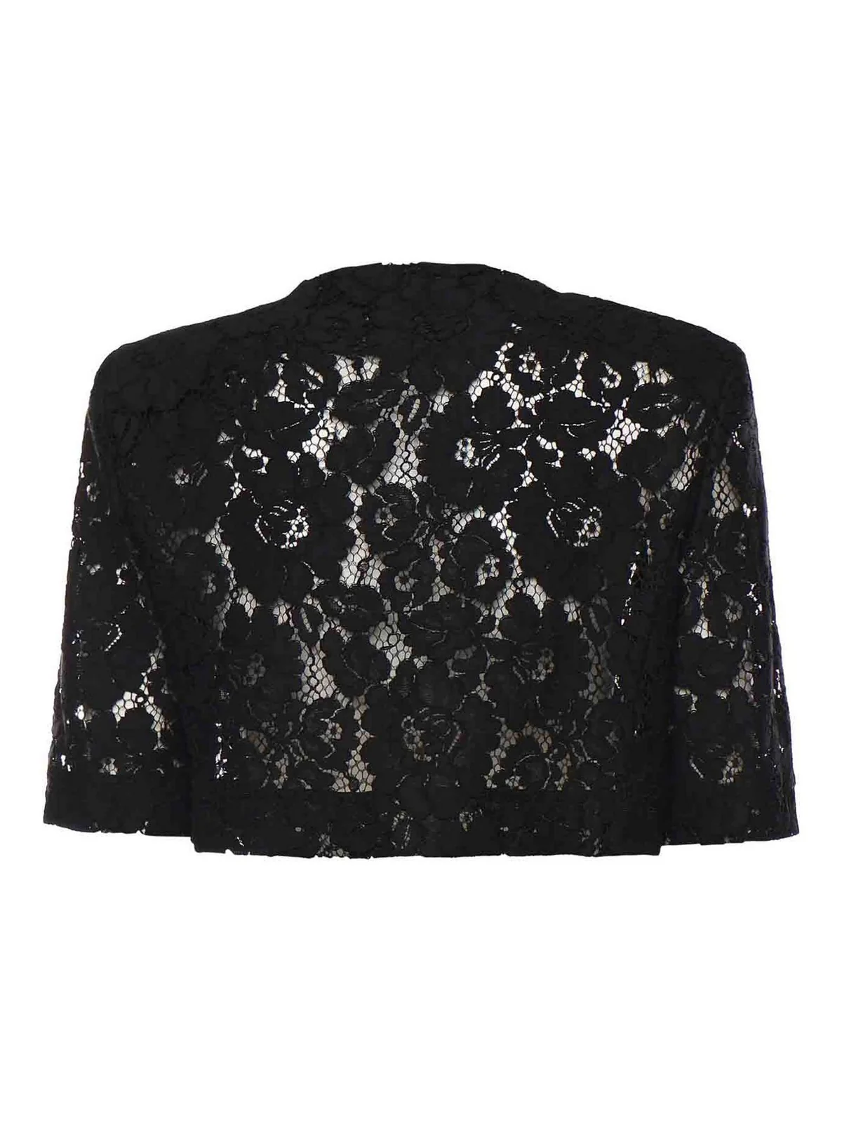 PINKO Giacca Donna PLATANO SPENCER PIZZO REBRODE 106552-A330 Z99 NERO LIMOUSINE - Image 2