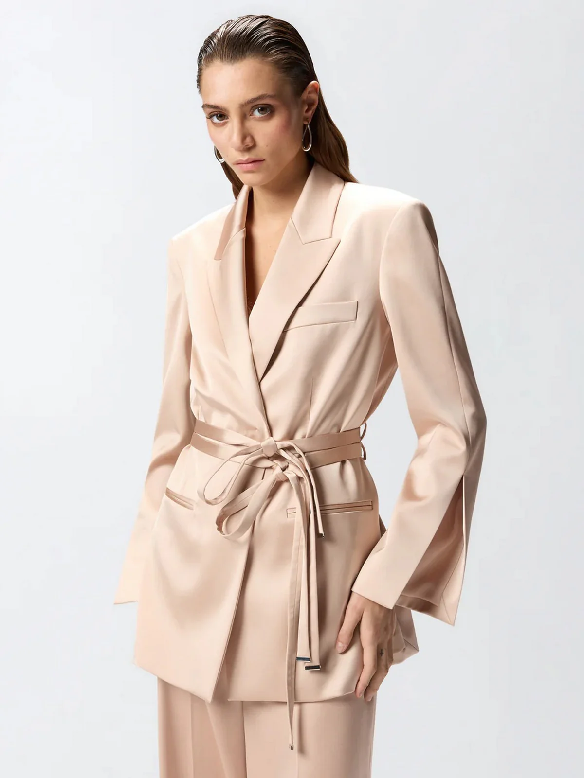 PINKO Giacca Donna RAPA GIACCA SATIN 106589-A1Y5 Q35 ROSA MOGANO - Image 2