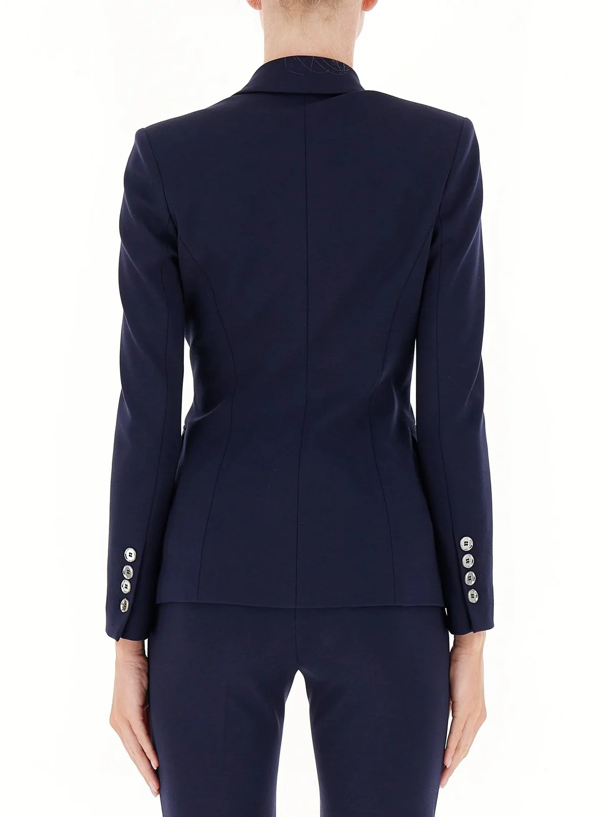 PINKO Giacca Donna Signum Giacca Punto Stoffa Con 100254-A24C G02 Blu - Image 4