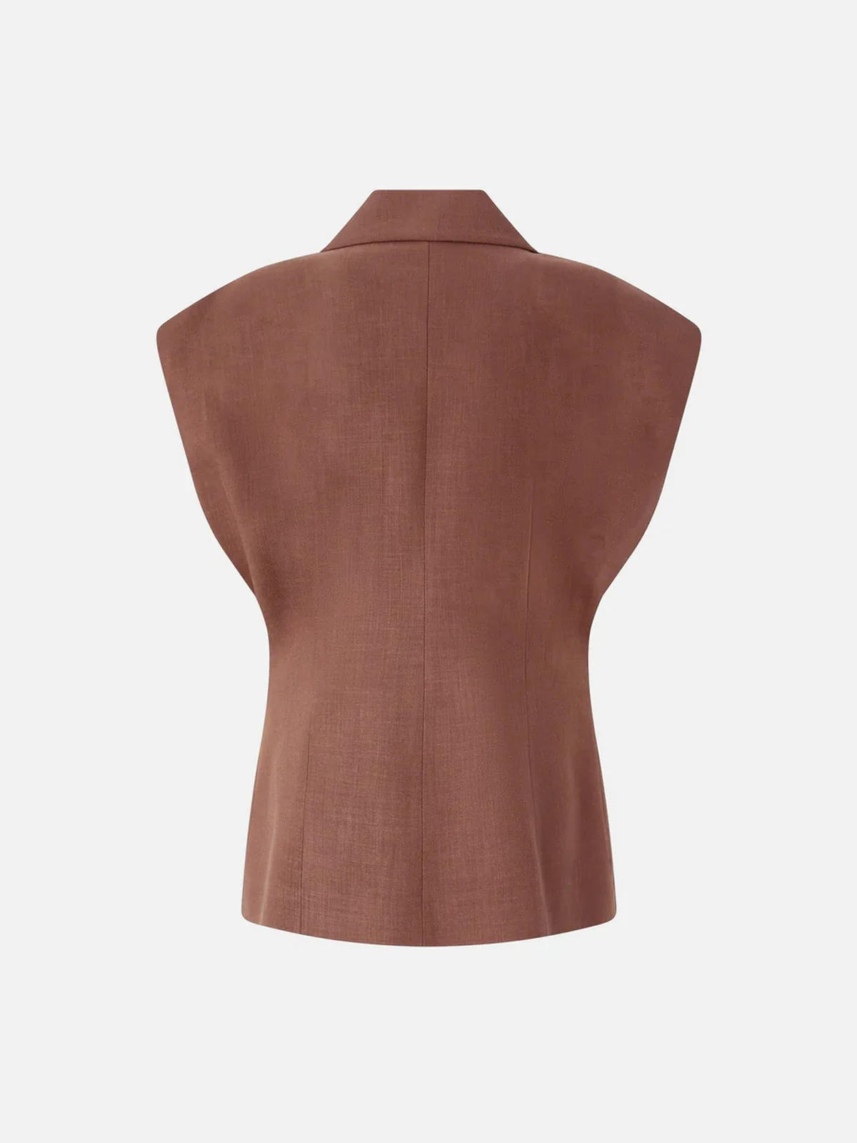 PINKO Gilet Donna FLOELLA GIACCA FRISOTTINO 106509-A2W6 L78 MARRONE TERRA X PIANTE - Image 2