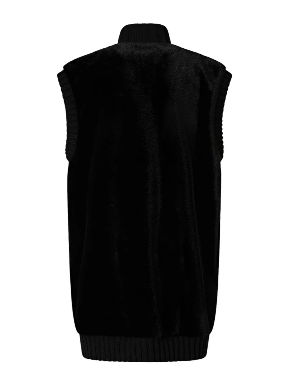 PINKO Gilet Donna GENOVESE GILET 105402-A2PI Z99 NERO LIMOUSINE - Image 4