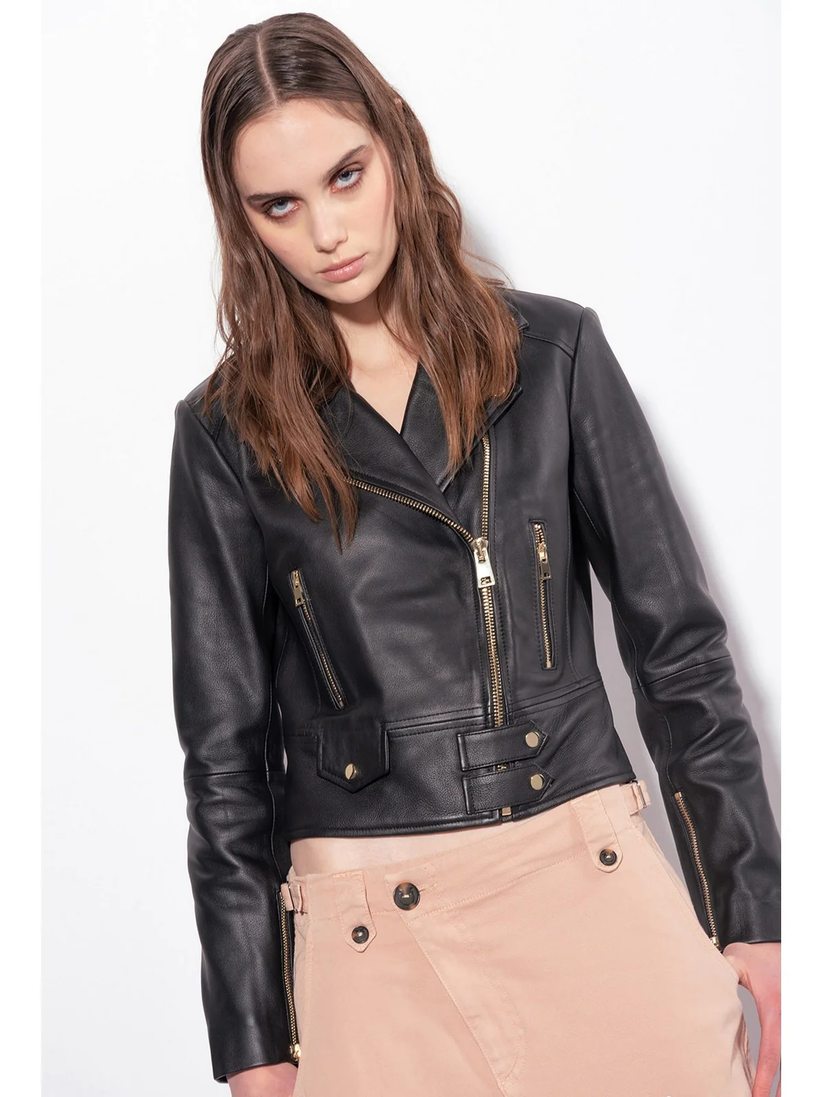 PINKO Giubbino Donna  100267-Y6WL Z99 Nero - Image 2