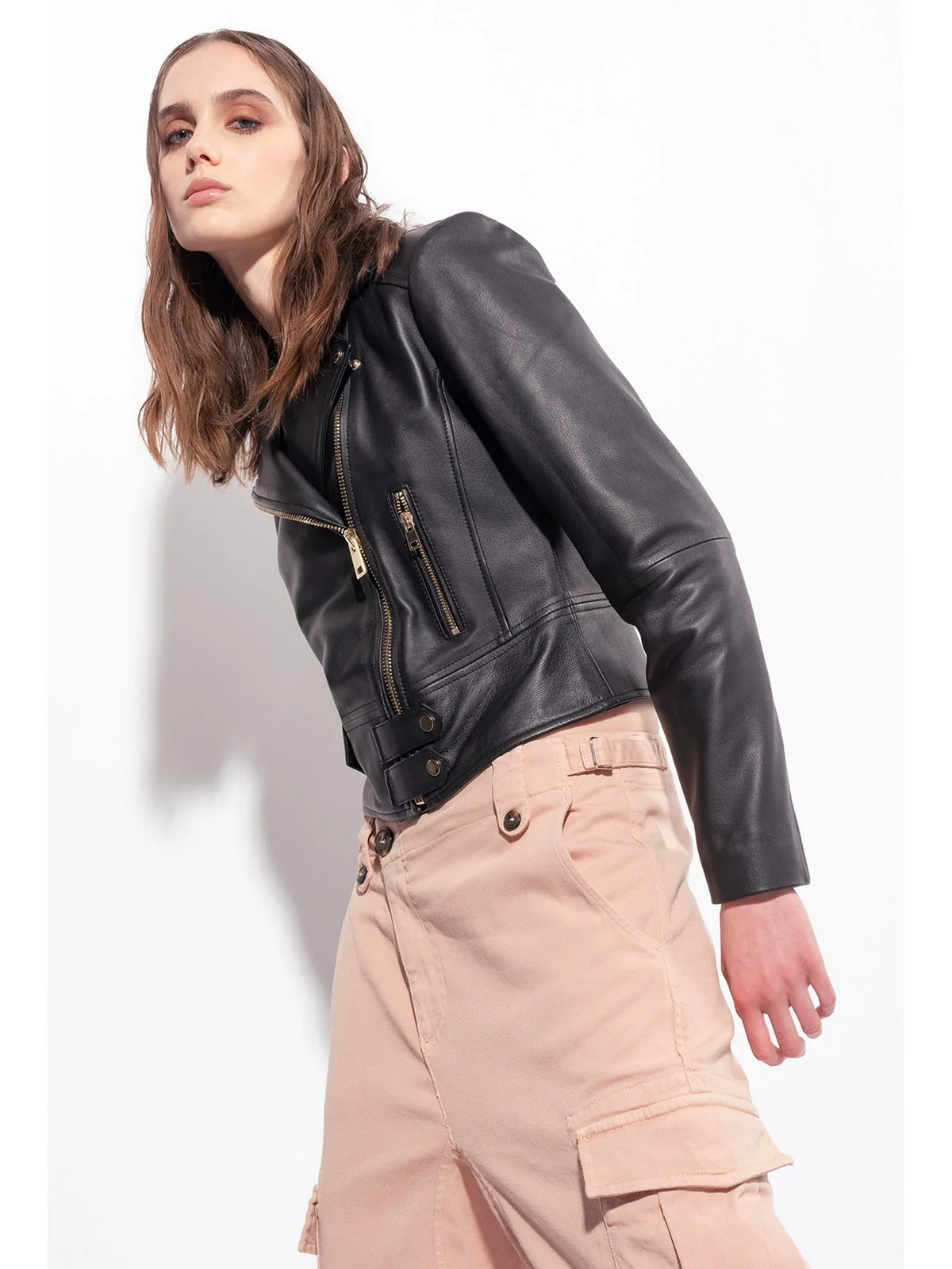PINKO Giubbino Donna  100267-Y6WL Z99 Nero - Image 4