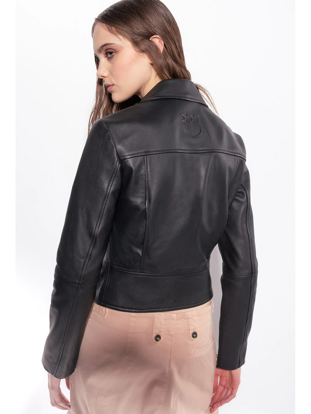 PINKO Giubbino Donna  100267-Y6WL Z99 Nero - Image 6