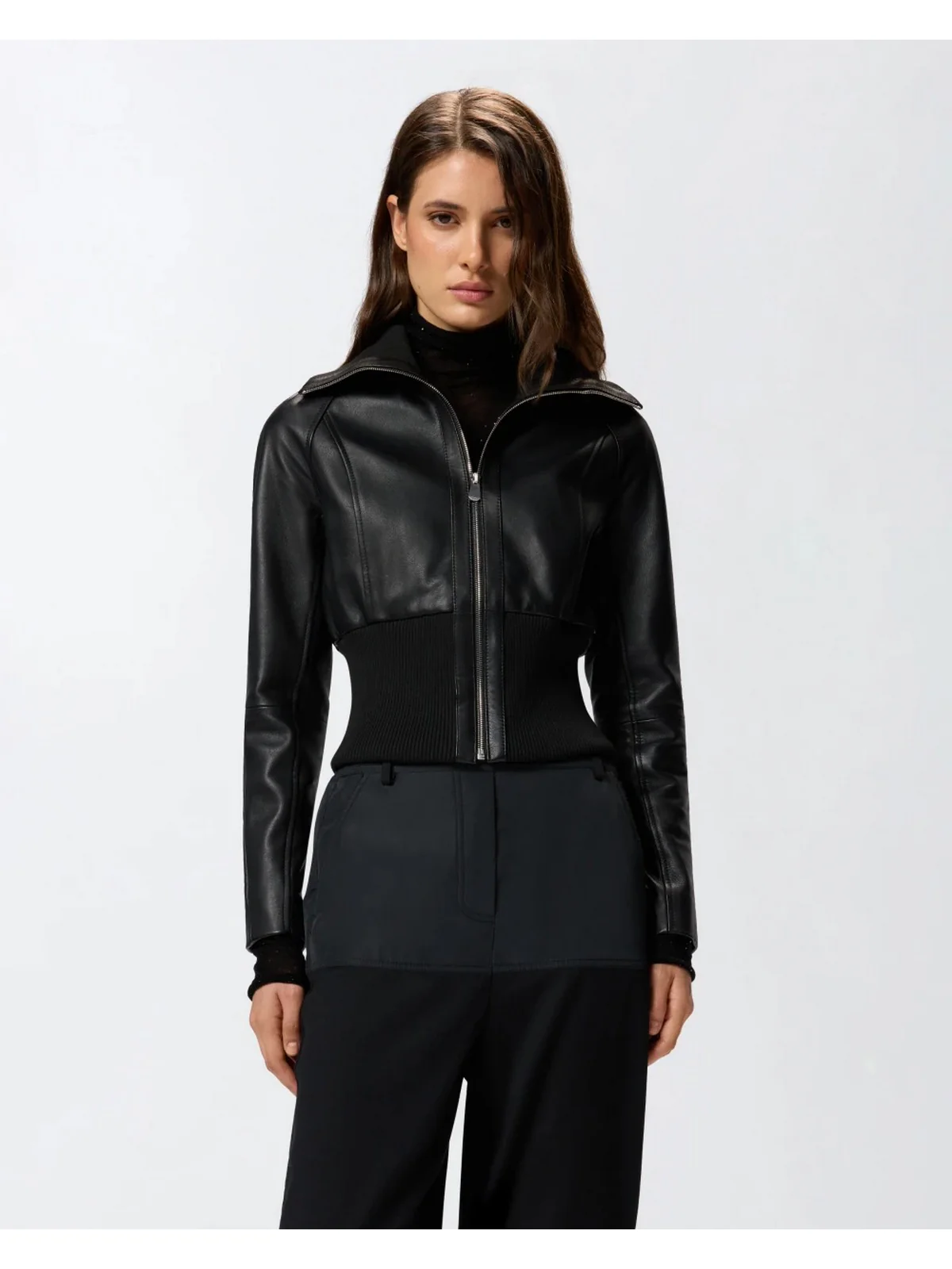 PINKO Giubbino Donna GRUVIERA GIUBBINO 105470-A2P0 Z99 NERO LIMOUSINE - Image 3
