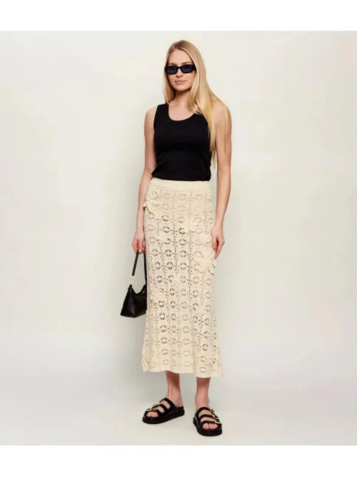 PINKO Gonna Donna ANTHEMIS GONNA 106861-A3B8 C10 GIALLO ALABASTRO - Image 2