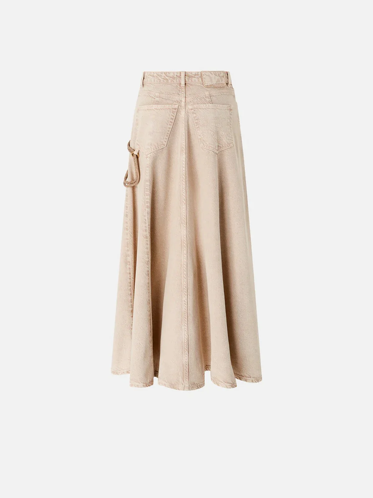 PINKO Gonna Donna HURGHADA GONNA 104647-A33R C88 BEIGE-MACROCISTIDE - Image 2
