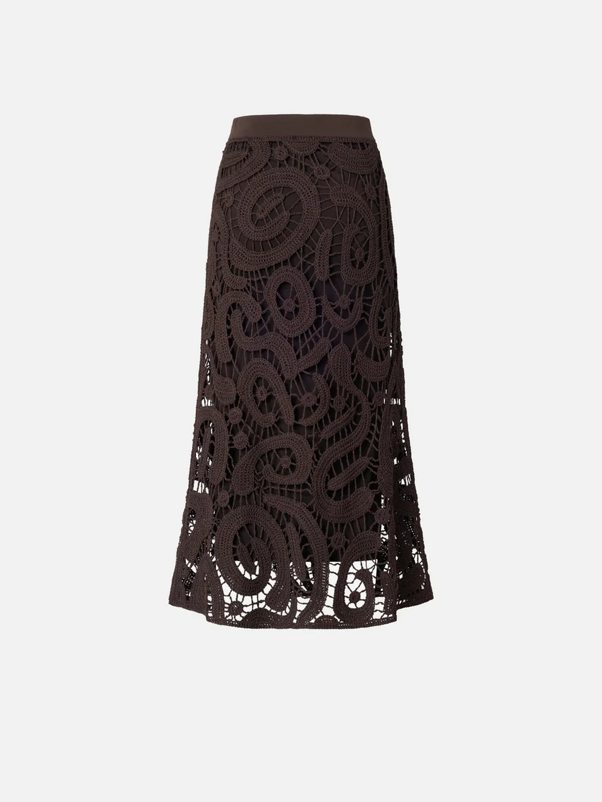 PINKO Gonna Donna MAESTRALE GONNA 106353-A354 M05 MARRONE JAVA - Image 2