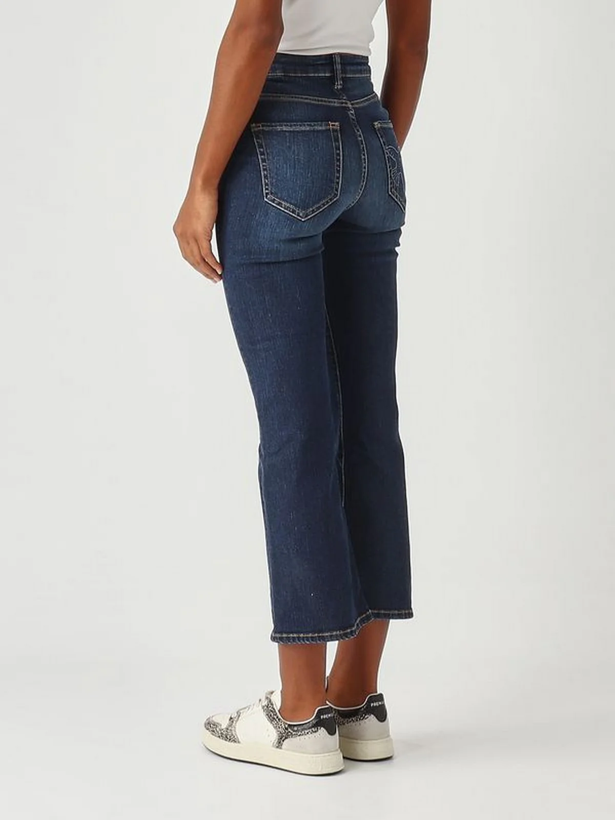 PINKO Jeans Donna BRITNEY BOOTCUT 103860-A2RX PJB LAVAGGIO SCURO - Image 4