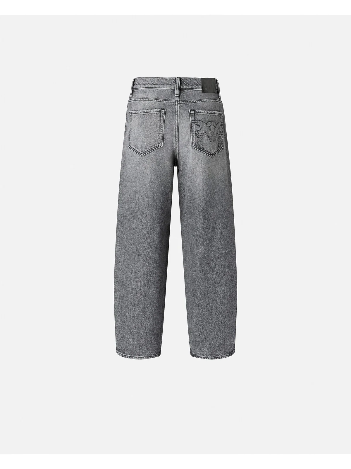 PINKO Jeans Donna ESTELLE EGG 103857-A2RY PJ9 LAVAGGIO DARK GRAY - Image 2