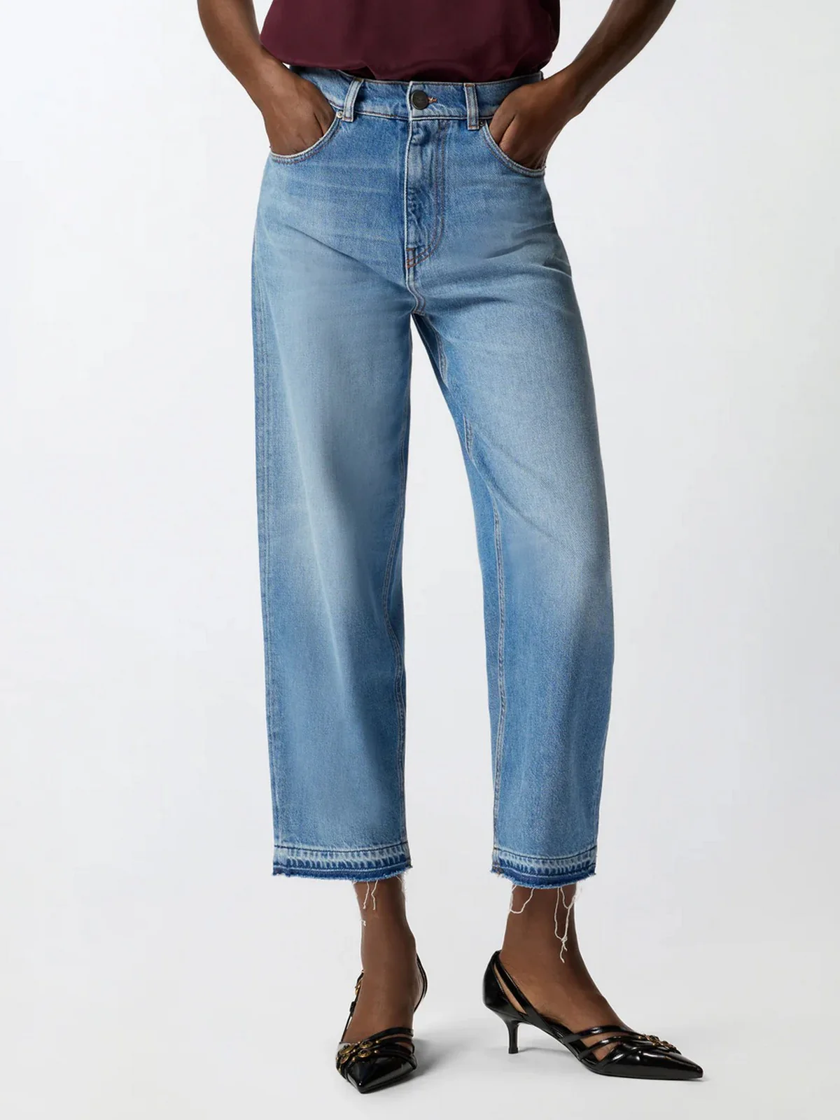 PINKO Jeans Donna ESTELLE EGG DIRTY 103857-A341 PJF LAVAGGIO VINTAGE - Image 5