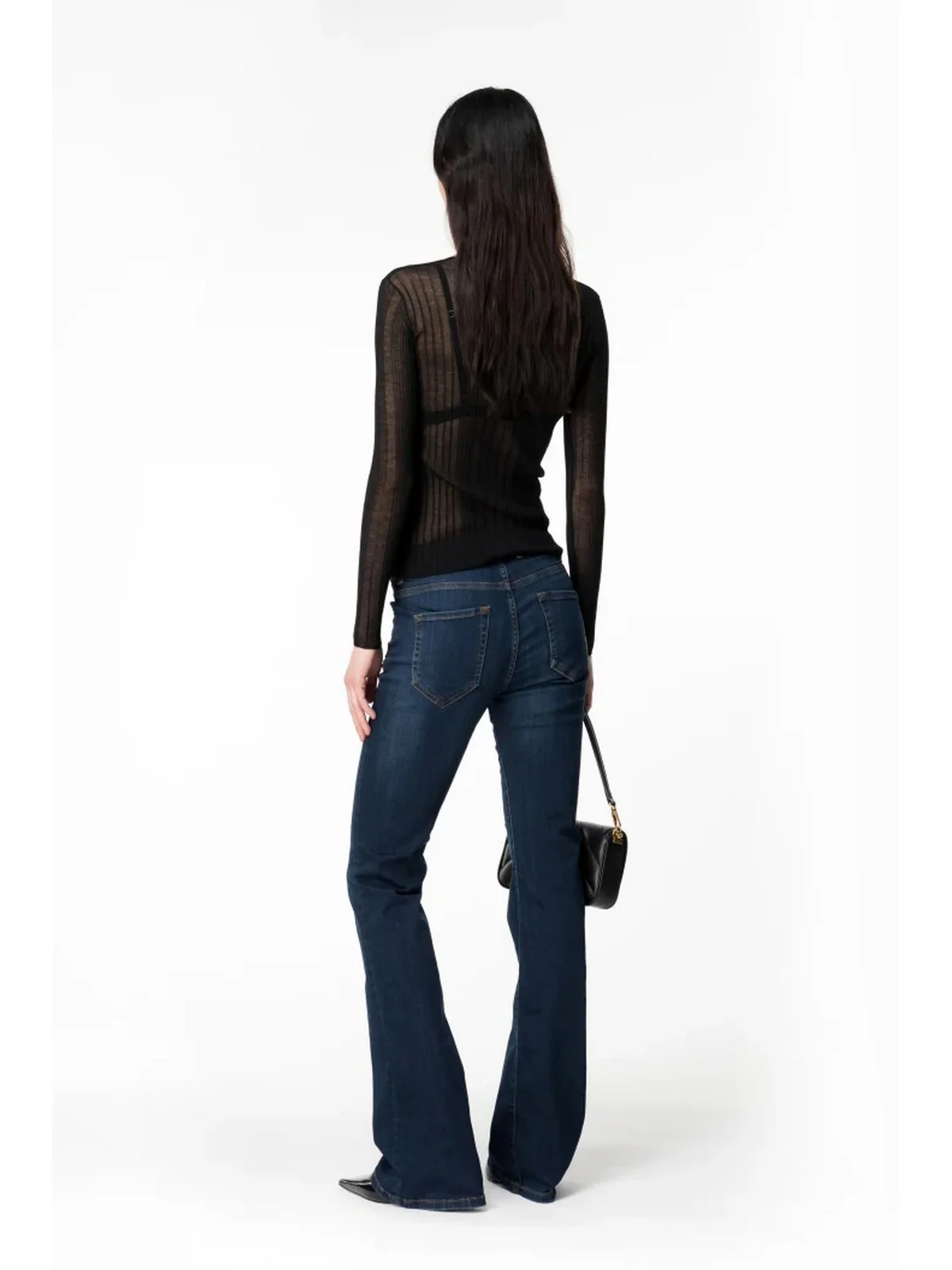 PINKO Jeans Donna Flora 100166-A1MF PJB Blu - Image 4