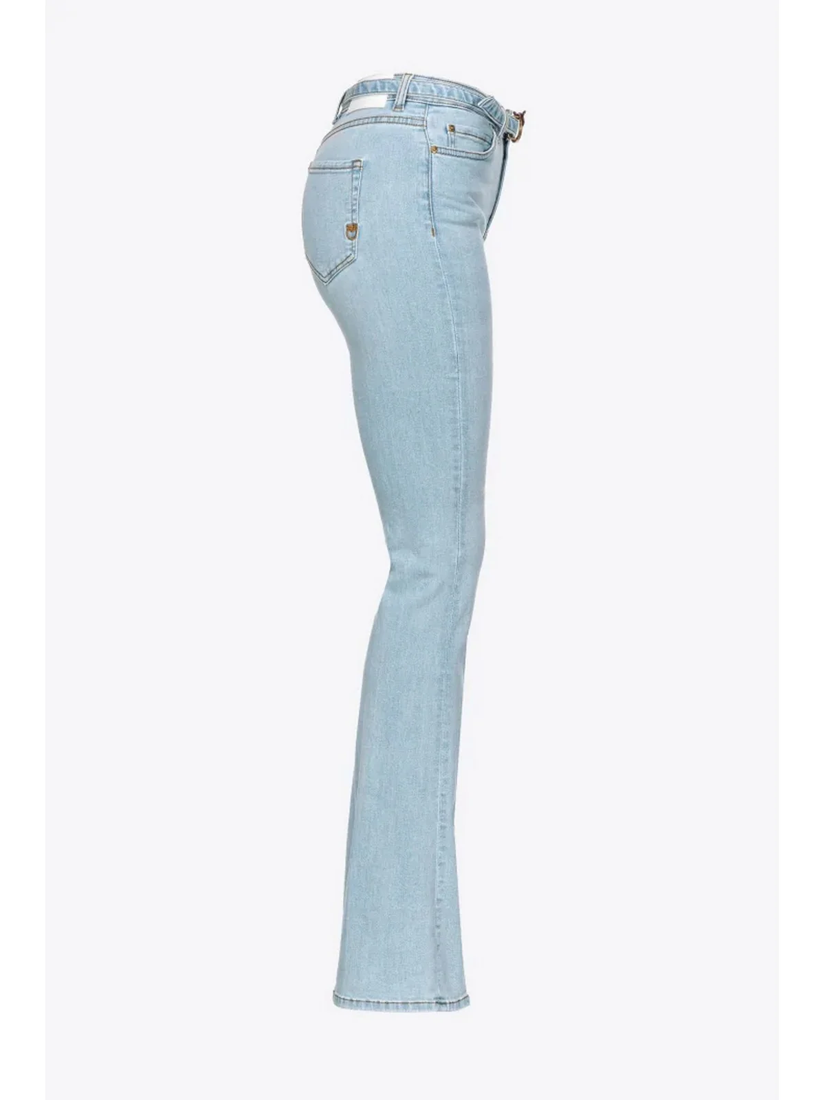 PINKO Jeans Donna Flora 100166-A1MQ PJN Blu - Image 3