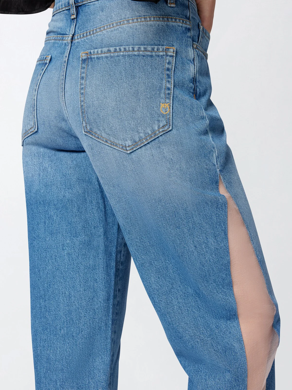 PINKO Jeans Donna MORONI PANTALONE SUNRISE BLUE 104696-A2F5 PJM Blu - Image 6