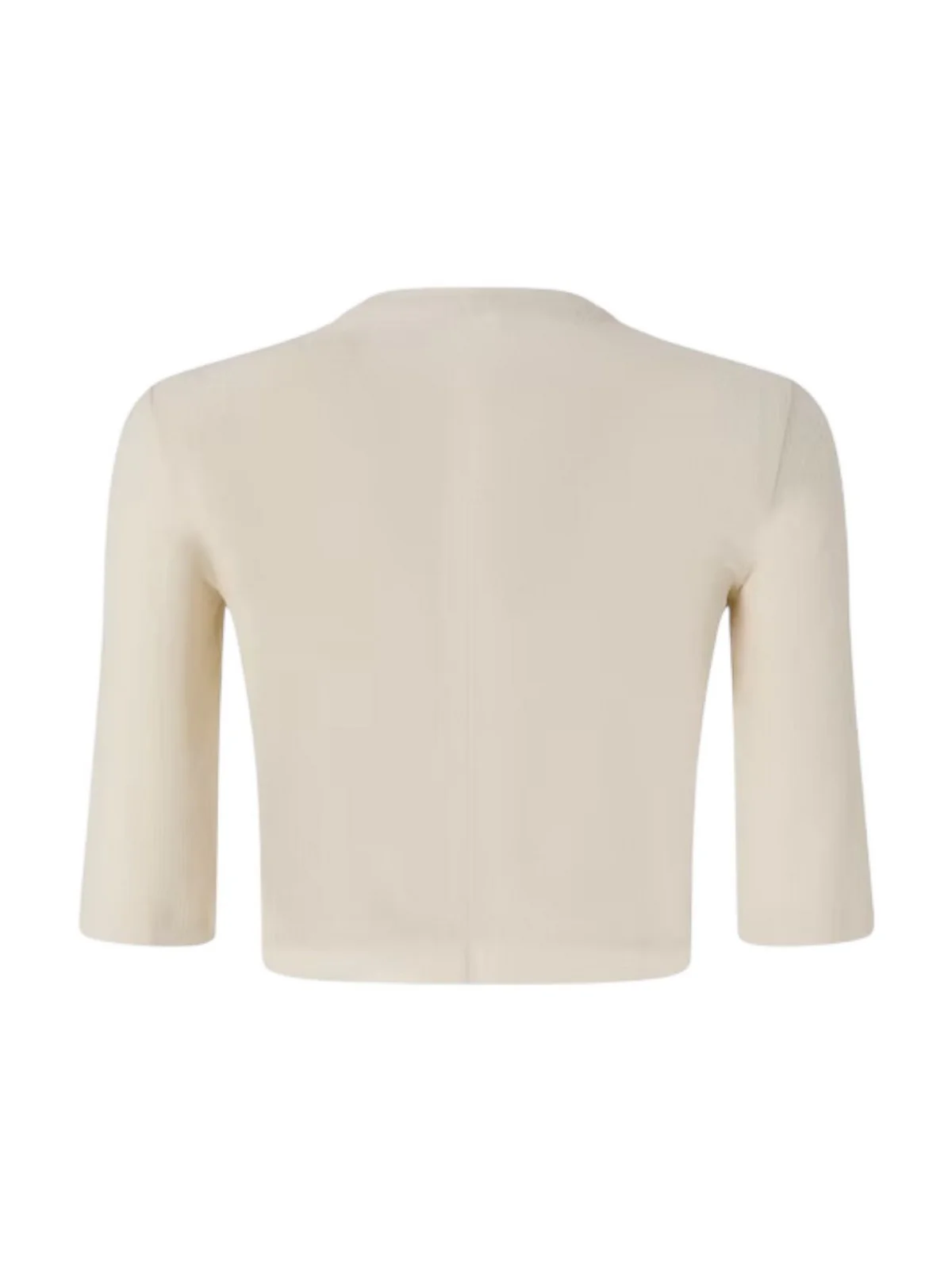 PINKO Maglia Donna KIMBERLY MAGLIA COSTINA CREPE 106635-A32C C03 BEIGE G. MAROSO - Image 2