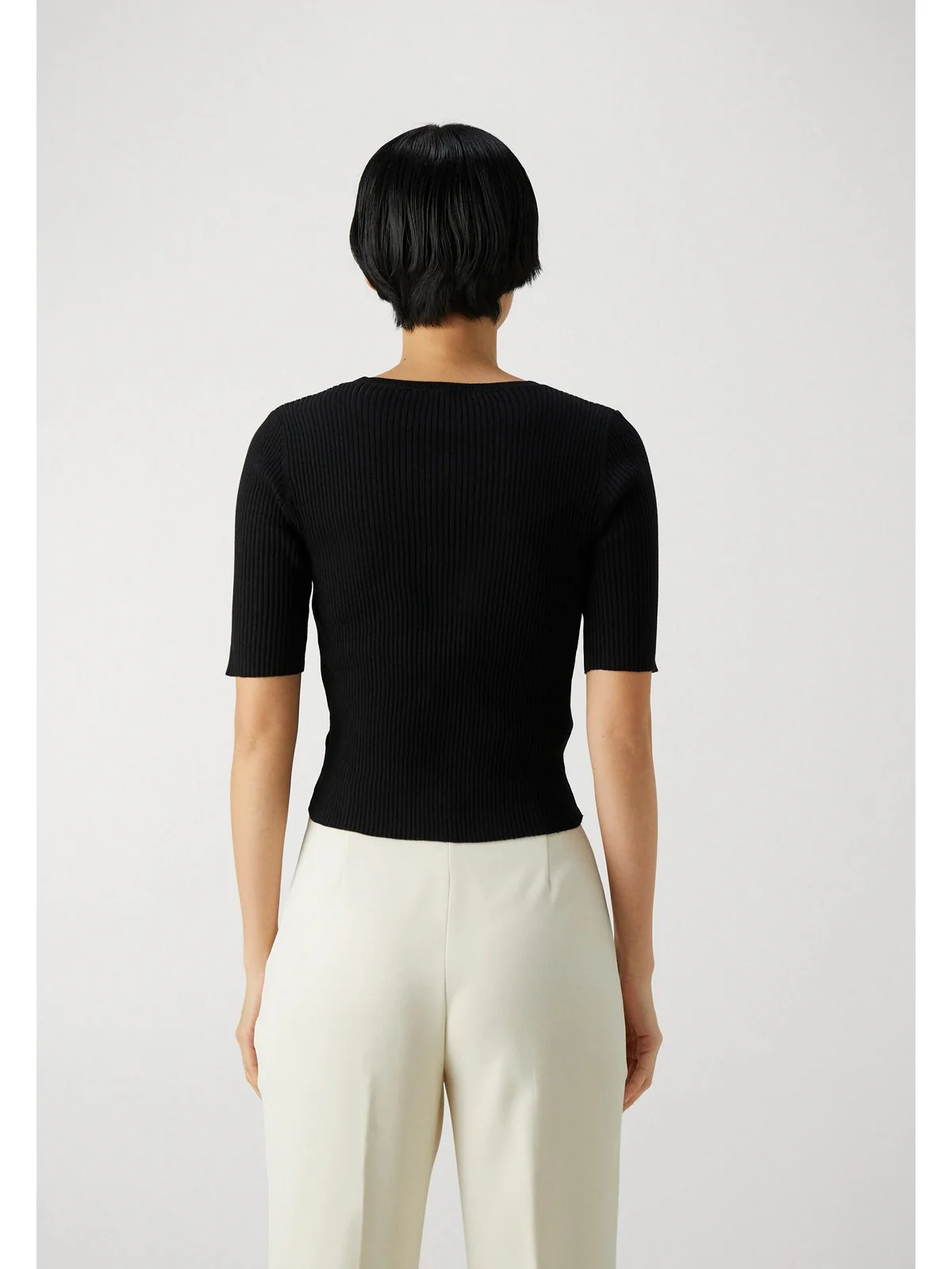 PINKO Maglia Donna Tritone 102017-A1KW Z99 Nero - Image 3