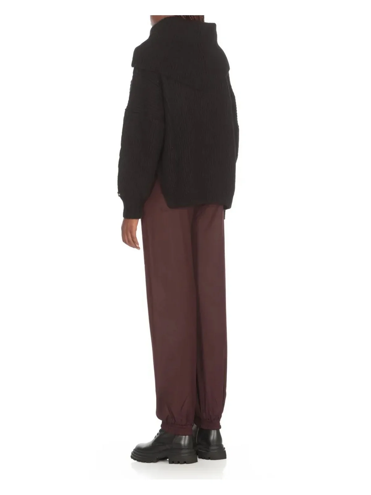PINKO Maglione Donna Sphynx Maglia Costa Misto Moha 104493-A282 Z99 Nero - Image 4