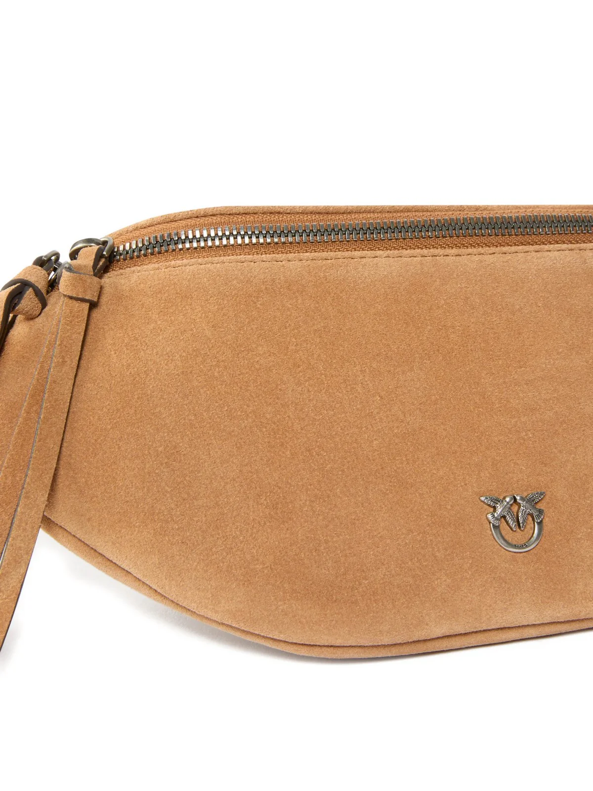 PINKO Marsupio Donna MARSUPIO TRITTICO SUEDE 106724-A0F6 L08O BEIGE-SCOIATTOLO-ANTIQUE GOLD - Image 2