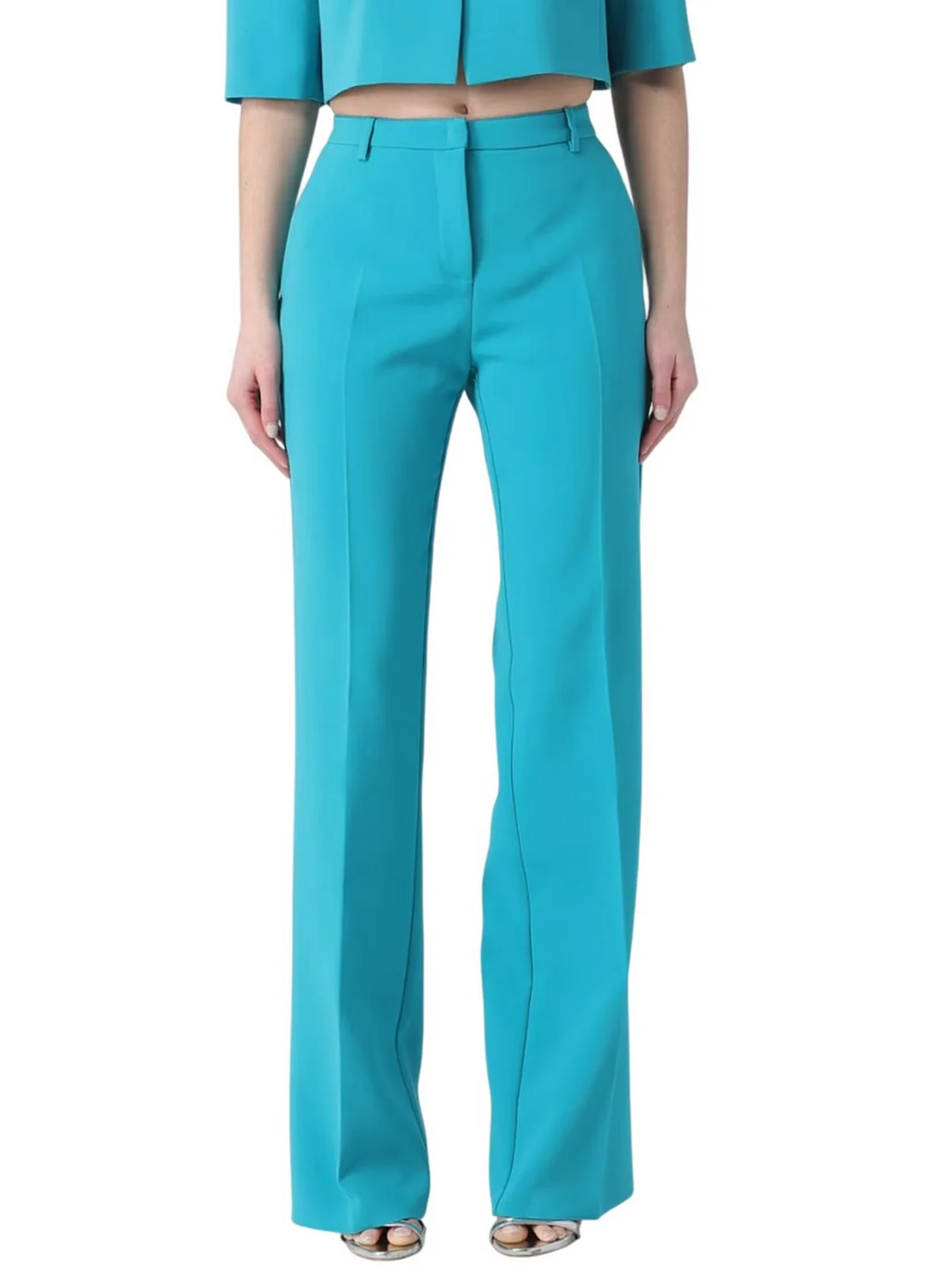PINKO Pantalone Donna EUCALIPTO PANTALONE 106632-A32Z V76 VERDE MATTONELLA - Image 2