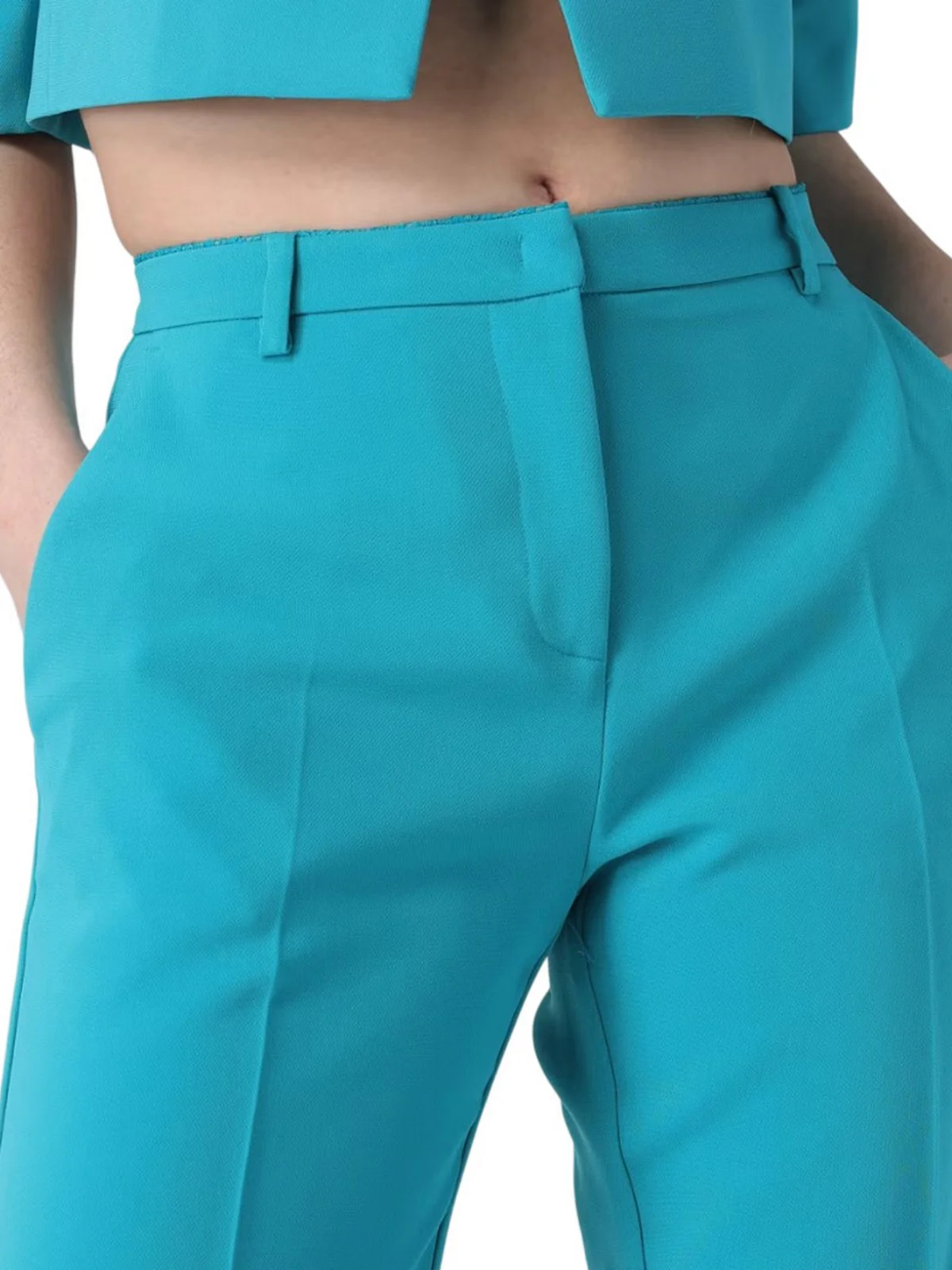 PINKO Pantalone Donna EUCALIPTO PANTALONE 106632-A32Z V76 VERDE MATTONELLA - Image 4