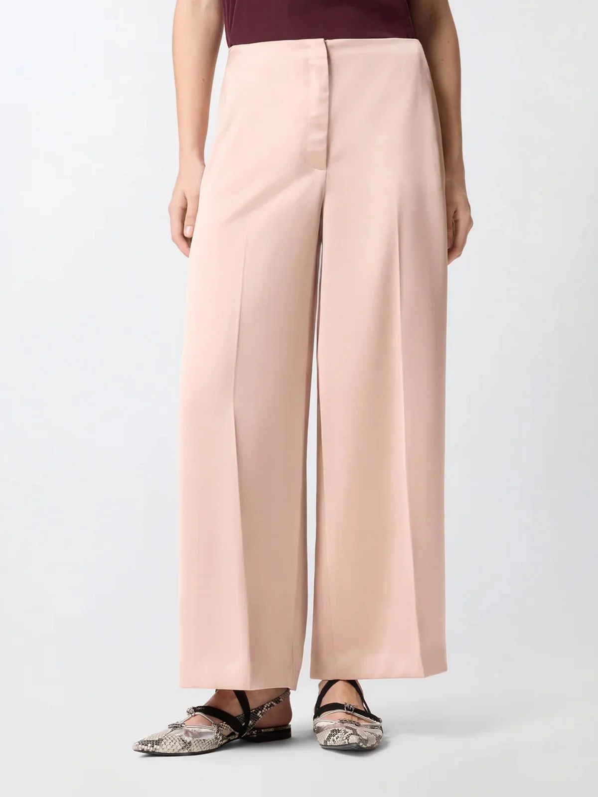 PINKO Pantalone Donna LIMONCELLO PANTALONE 106601-A1Y5 Q35 ROSA MOGANO - Image 2