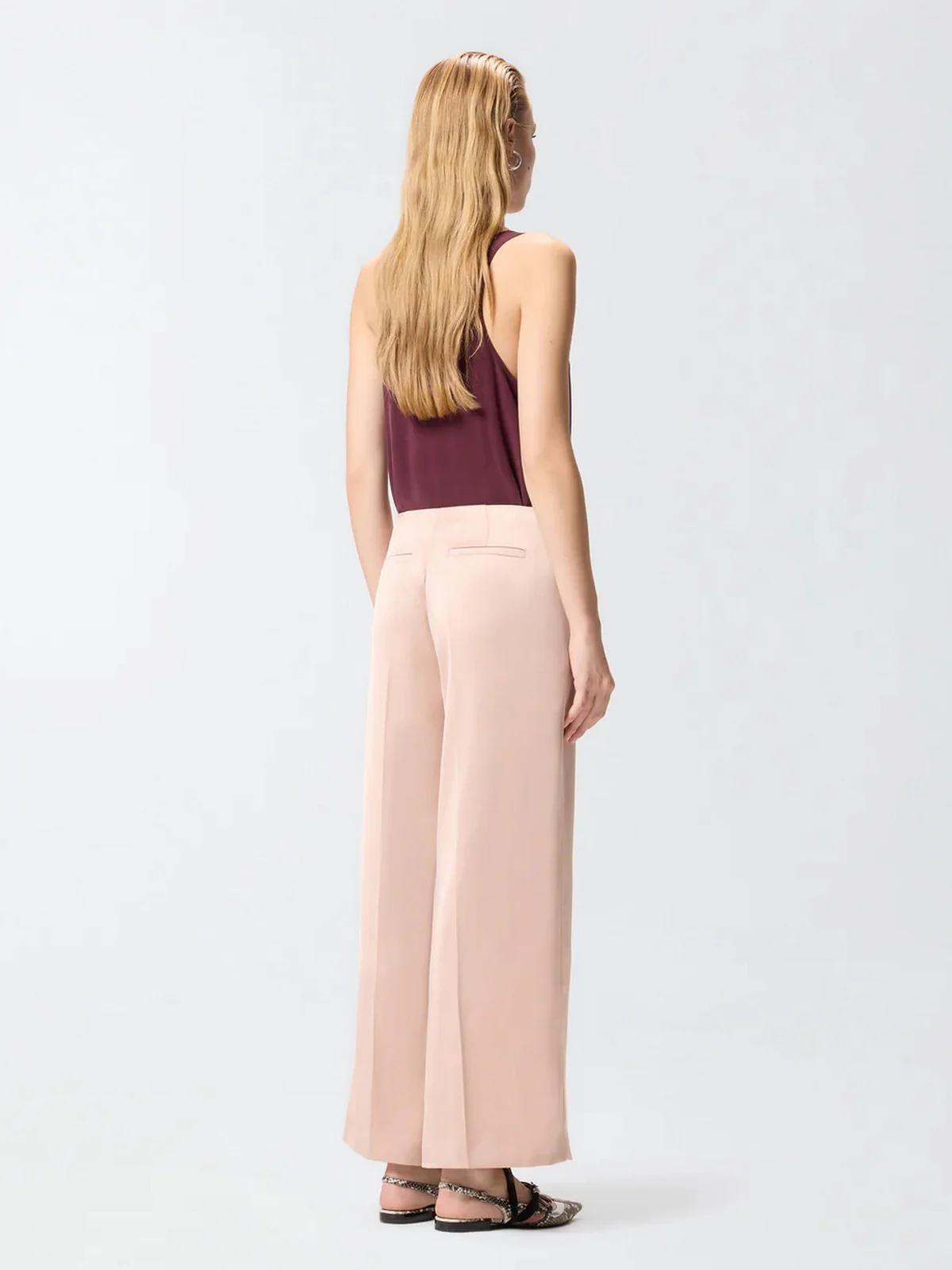 PINKO Pantalone Donna LIMONCELLO PANTALONE 106601-A1Y5 Q35 ROSA MOGANO - Image 4