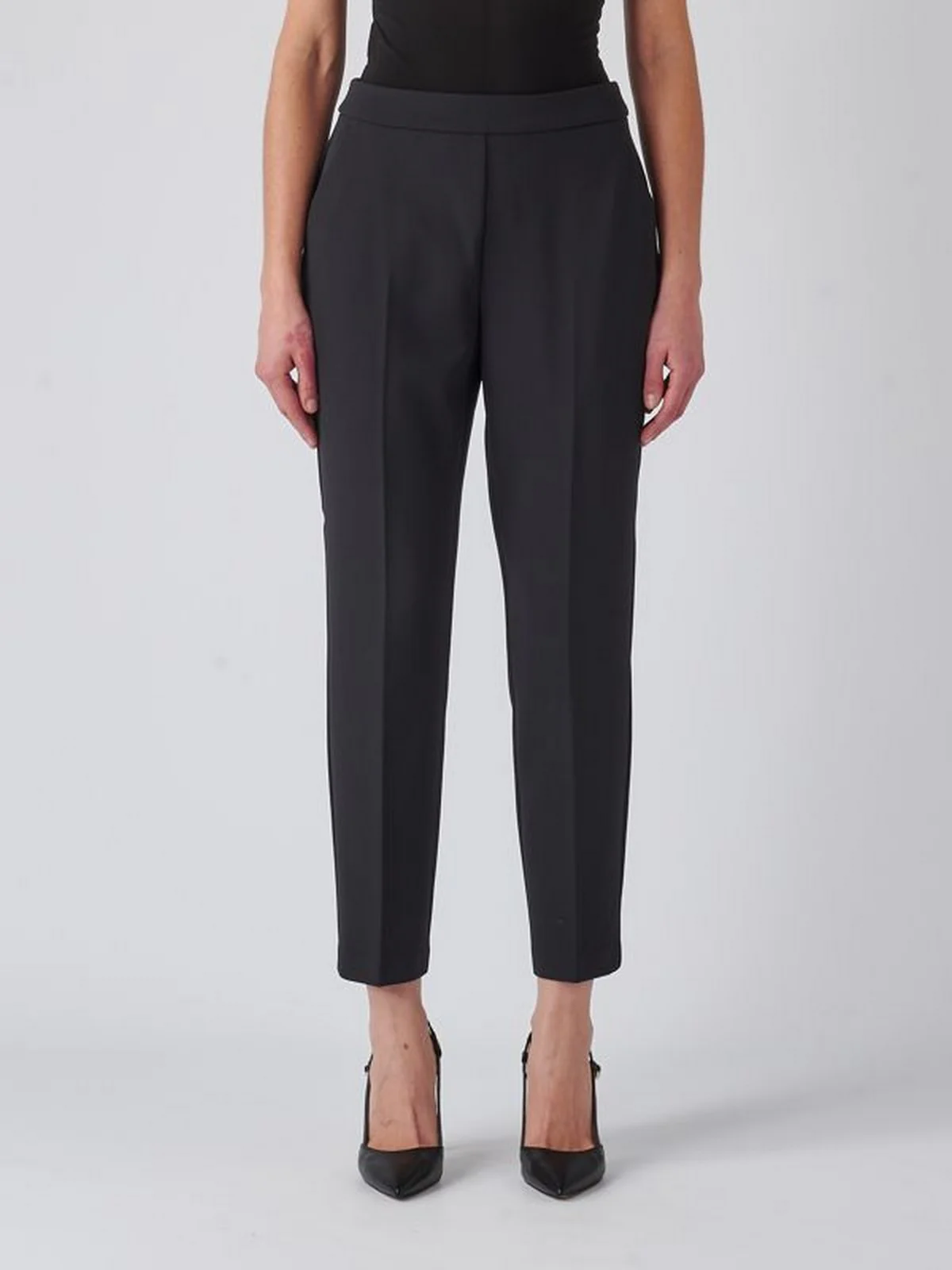 PINKO Pantalone Donna Parano 102861-A0HC Z99 Nero - Image 2