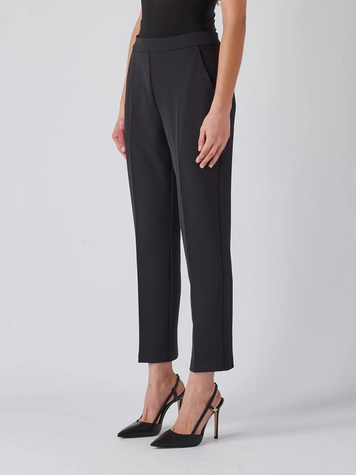 PINKO Pantalone Donna Parano 102861-A0HC Z99 Nero - Image 3