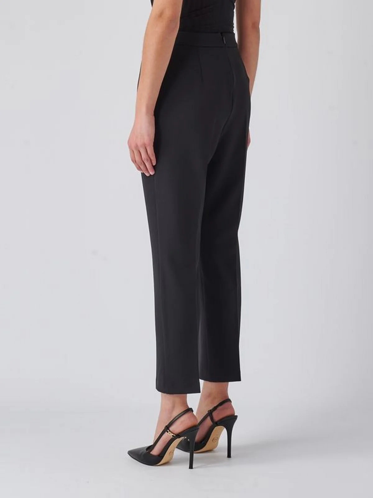 PINKO Pantalone Donna Parano 102861-A0HC Z99 Nero - Image 4