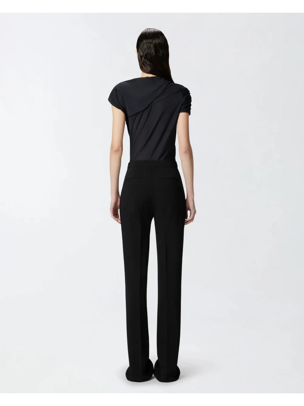 PINKO Pantalone Donna POLLO PANTALONE CADY TECNICO 104690-A213 Z99 Nero - Image 3