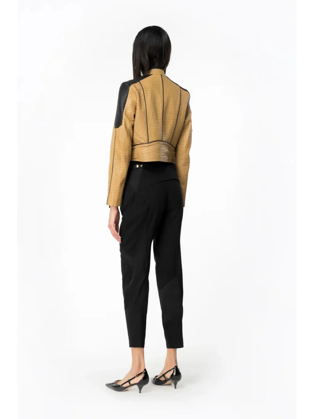 PINKO Pantalone Donna Prometeo 103147-A1MX Z99 Nero - Image 4