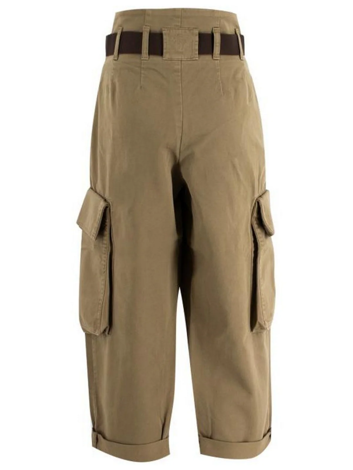 PINKO Pantalone Donna Ronfare Pantalone Dyed Gabardi 101840-A21C L06 Marrone - Image 2