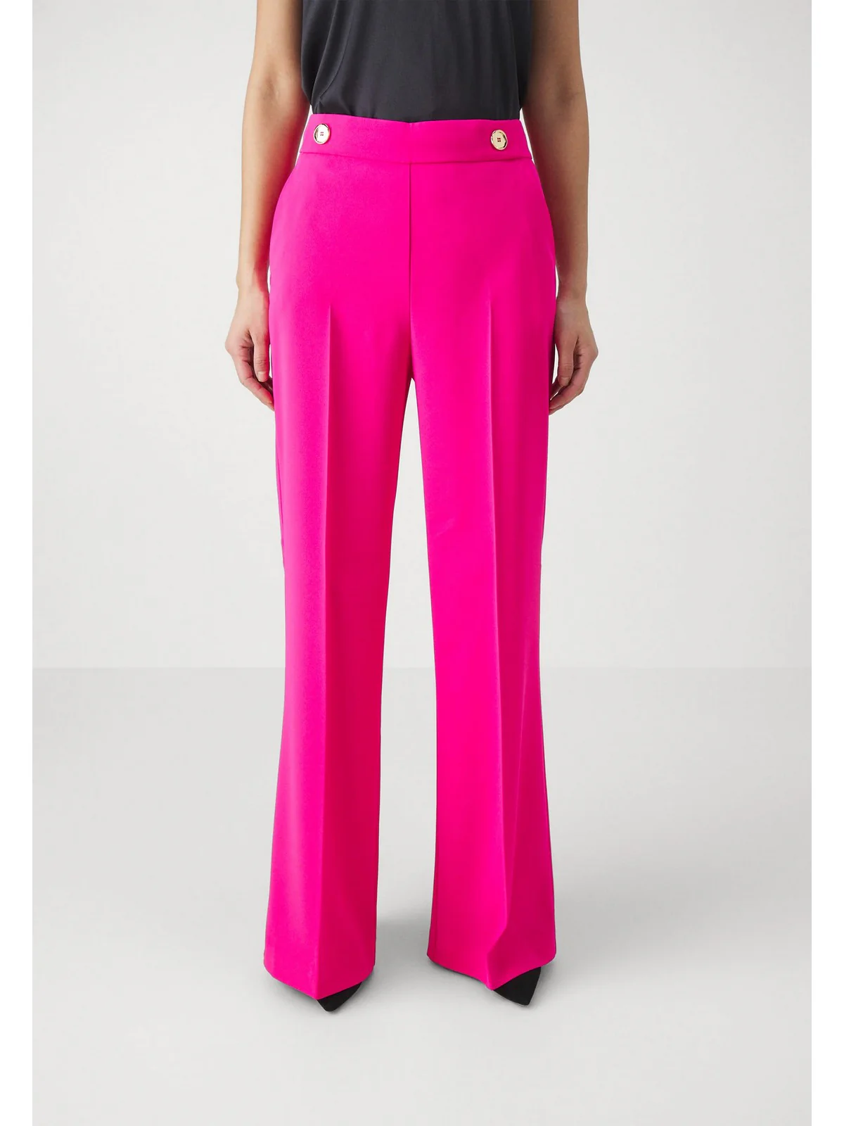 PINKO Pantalone Donna Sbozzare 100055-A14I N17 Rosa - Image 2