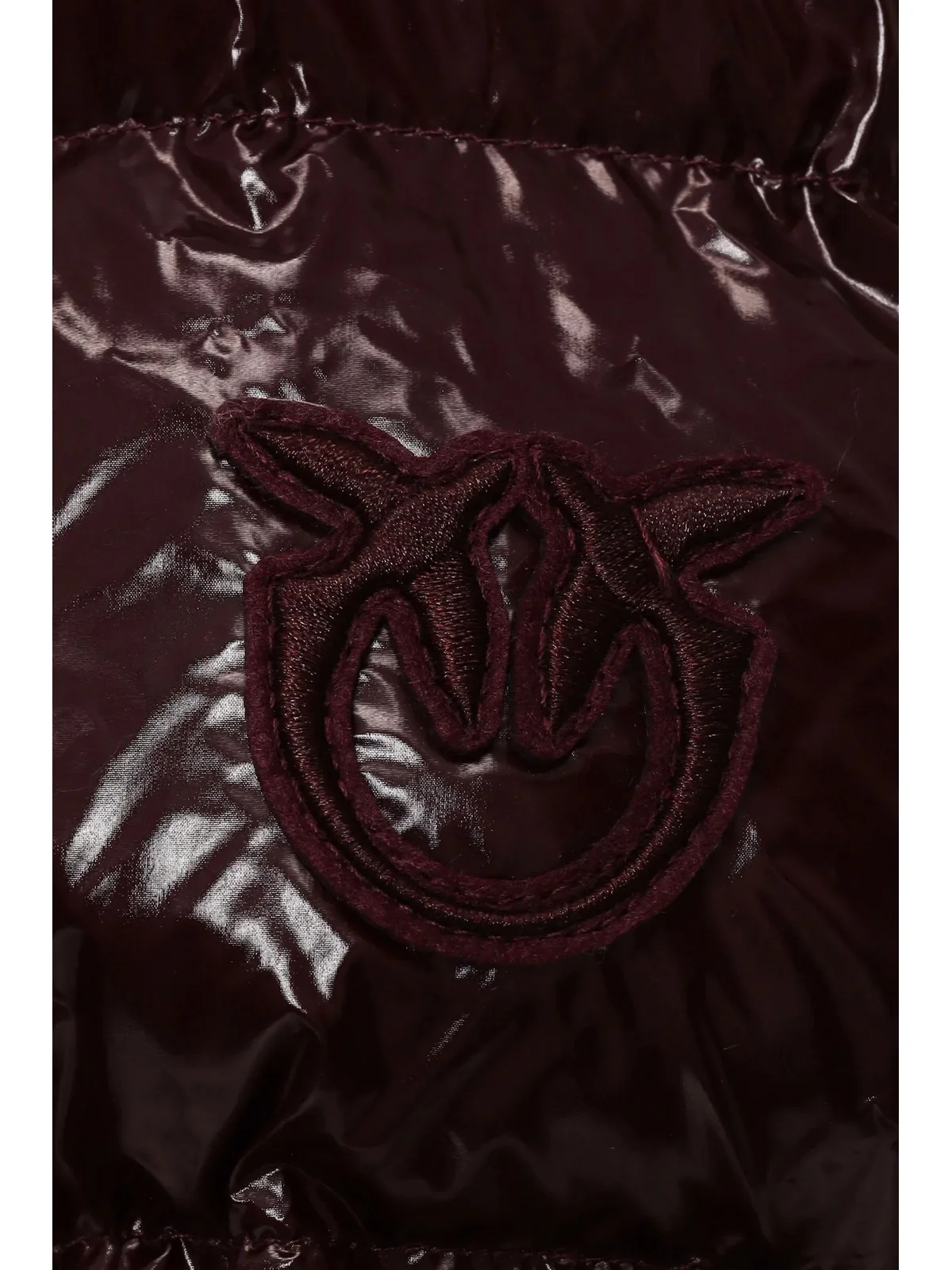 PINKO Piumino Donna ELEODORO CABAN 101597-A2P7 RR7 BORDEAUX SCURO - Image 3