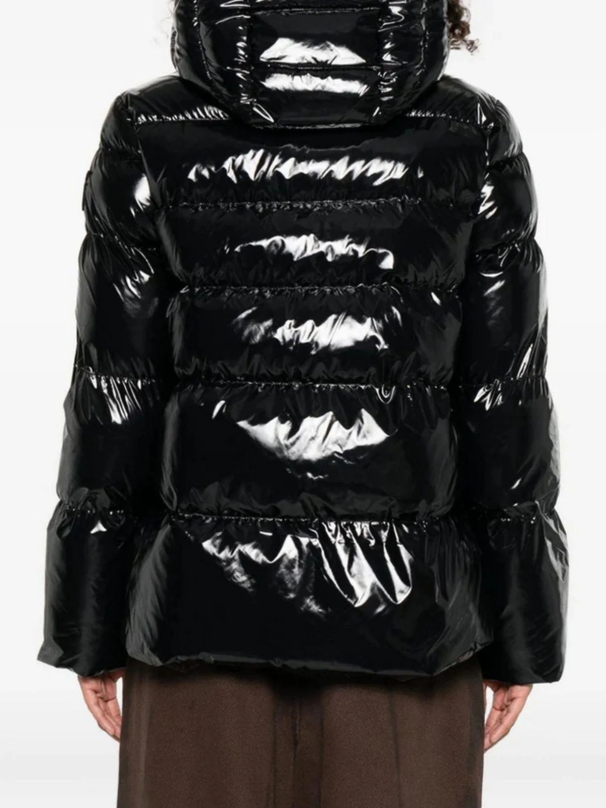 PINKO Piumino Donna ELEODORO CABAN 101597-A2P7 Z99 NERO LIMOUSINE - Image 3