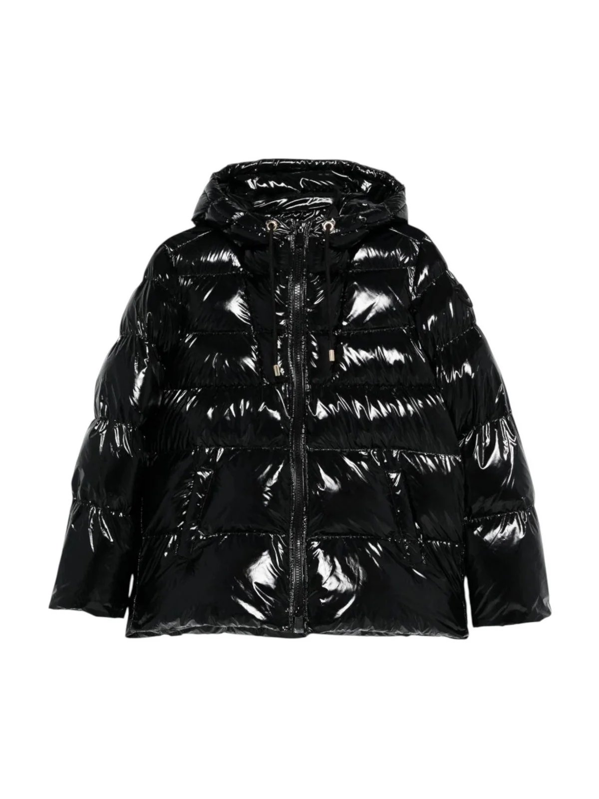 PINKO Piumino Donna ELEODORO CABAN 101597-A2P7 Z99 NERO LIMOUSINE - Image 4