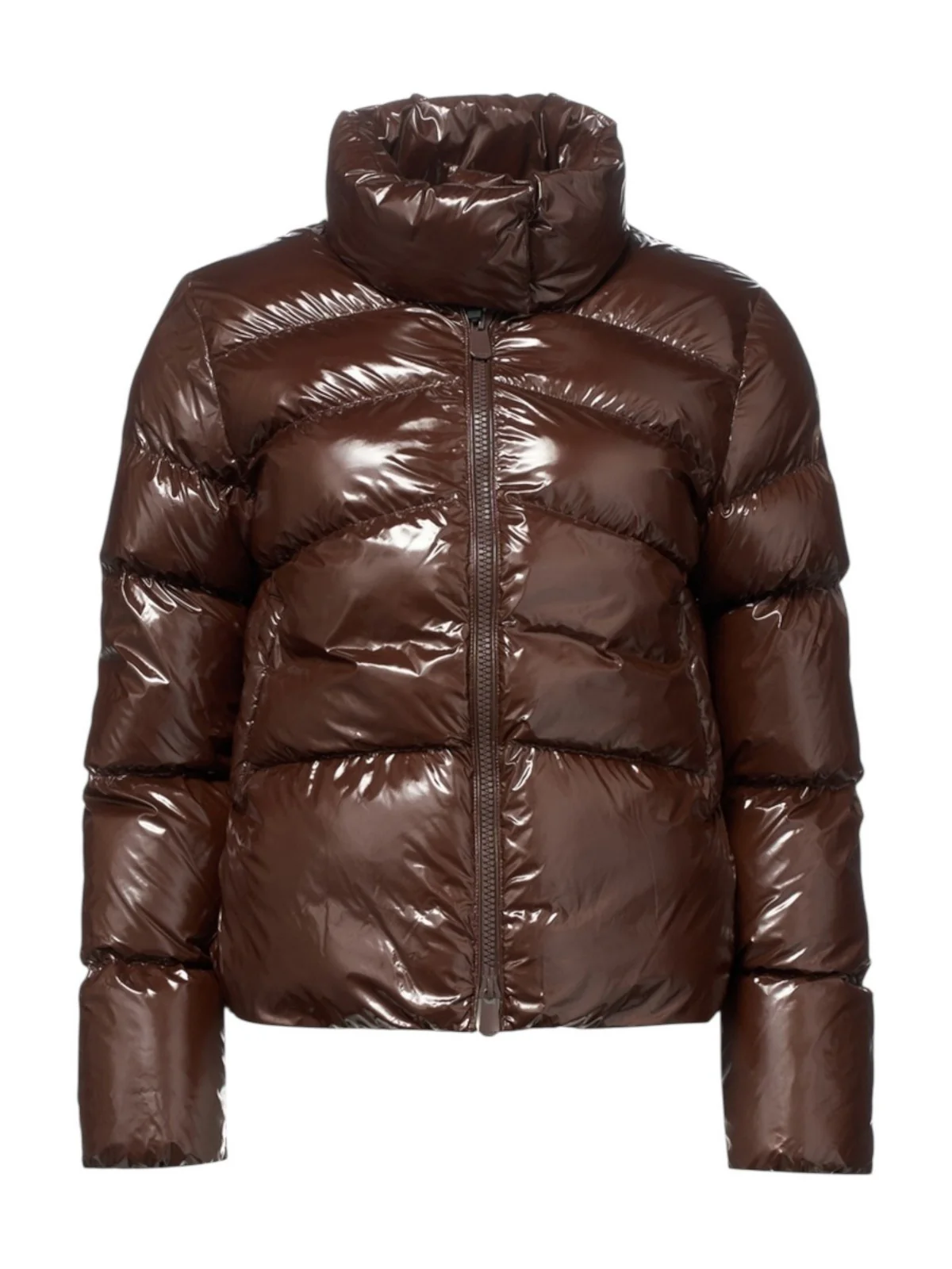 PINKO Piumino Donna MIRCO CABAN 101598-A2P7 M22 MARRONE-SASSICAIA - Image 3