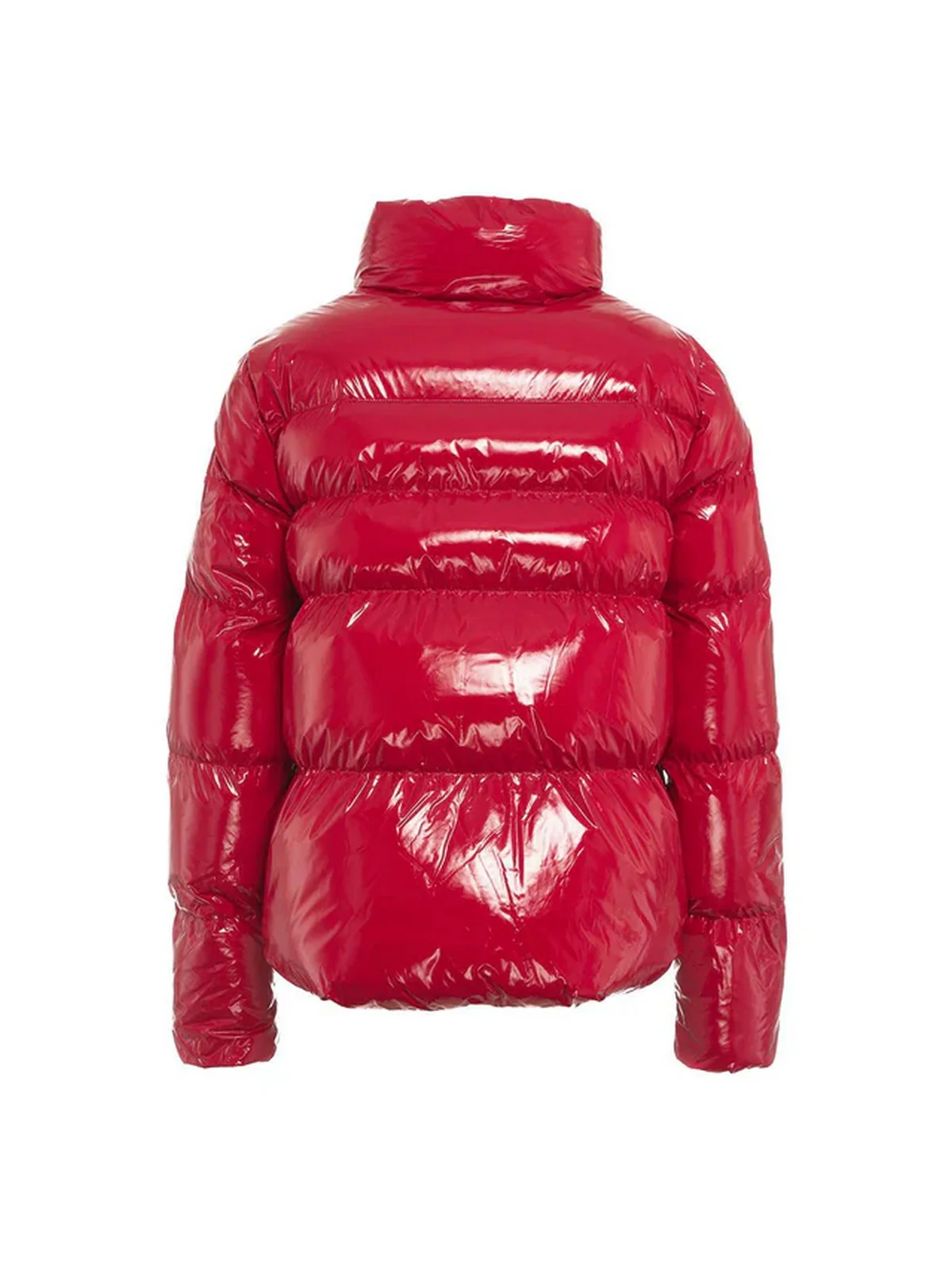 PINKO Piumino Donna Mirco Caban Crystal Nylon Con 101598-A11K RA1 Rosso - Image 4