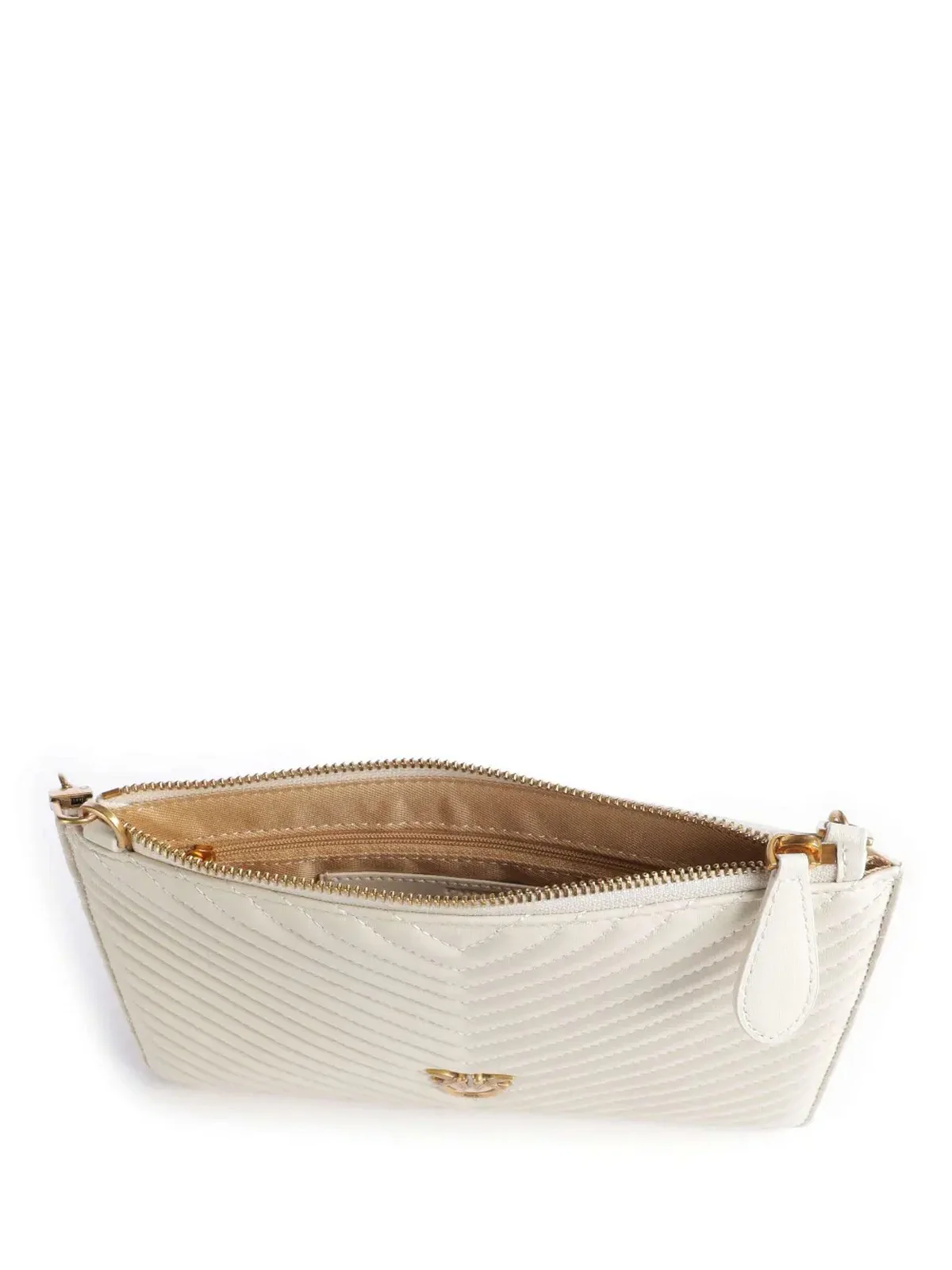 PINKO Pochette Donna FLAT CLASSIC 100455-A0GK Z14Q Bianco - Image 4