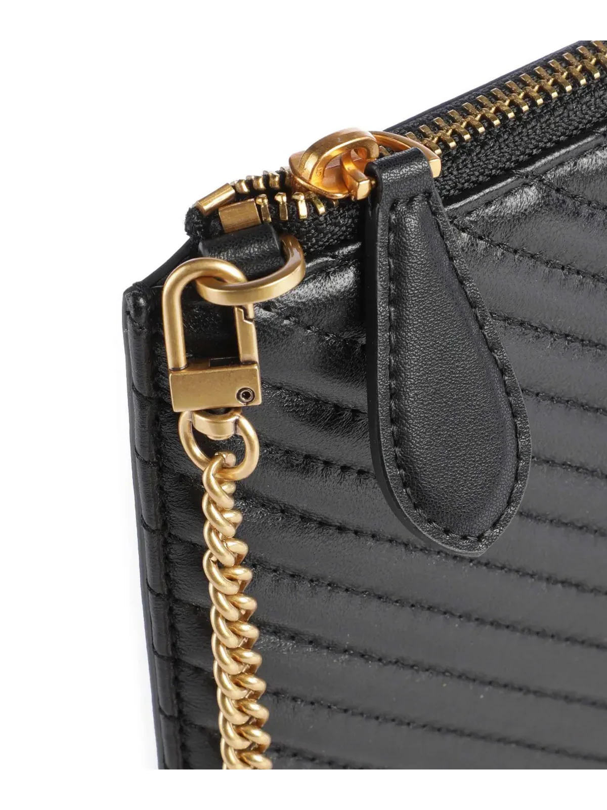 PINKO Pochette Donna FLAT CLASSIC 100455-A0GK Z99Q Nero - Image 3