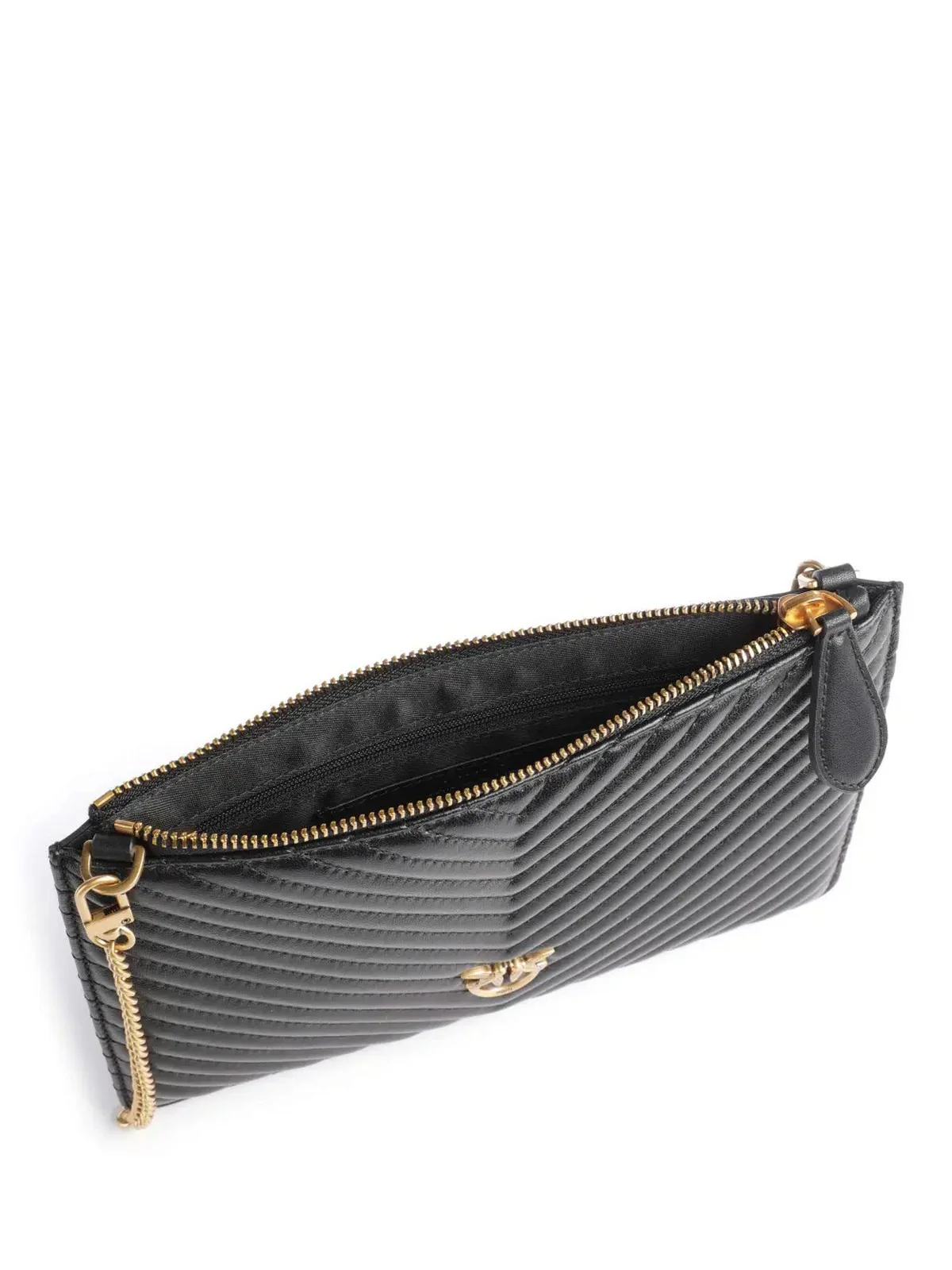 PINKO Pochette Donna FLAT CLASSIC 100455-A0GK Z99Q Nero - Image 4